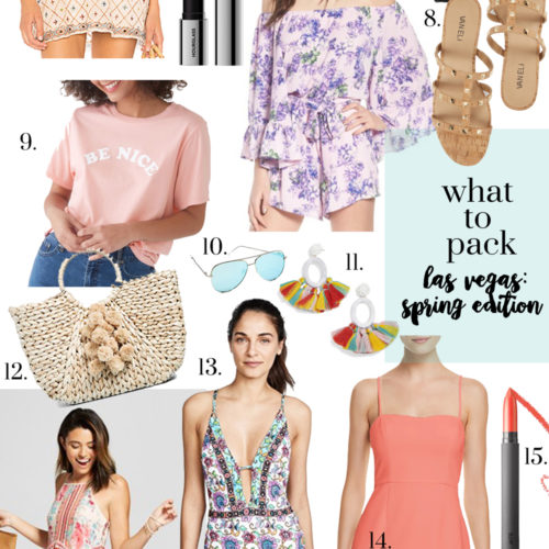 What to pack for vegas / what to wear in vegas