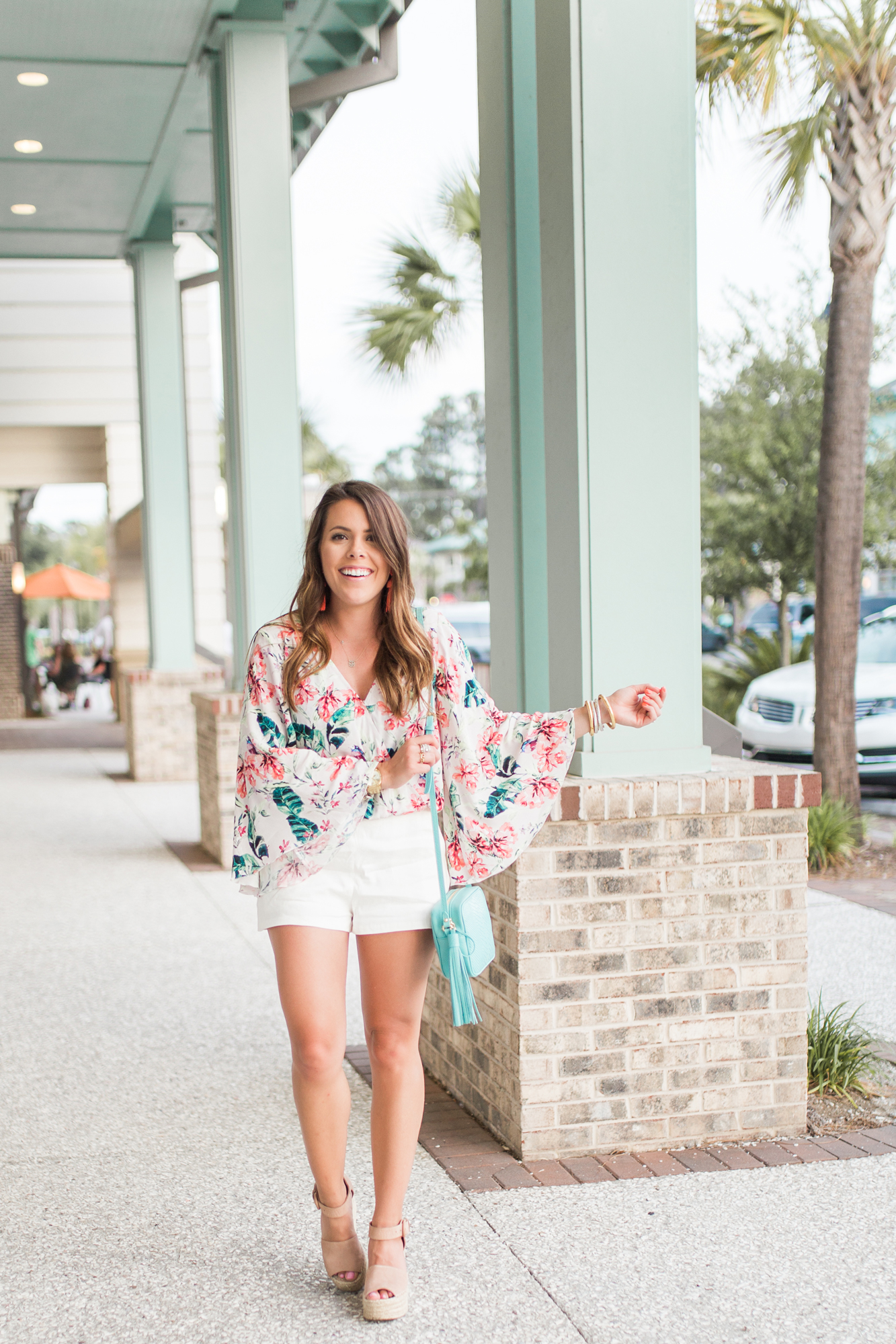 Tropical Wrap Top 