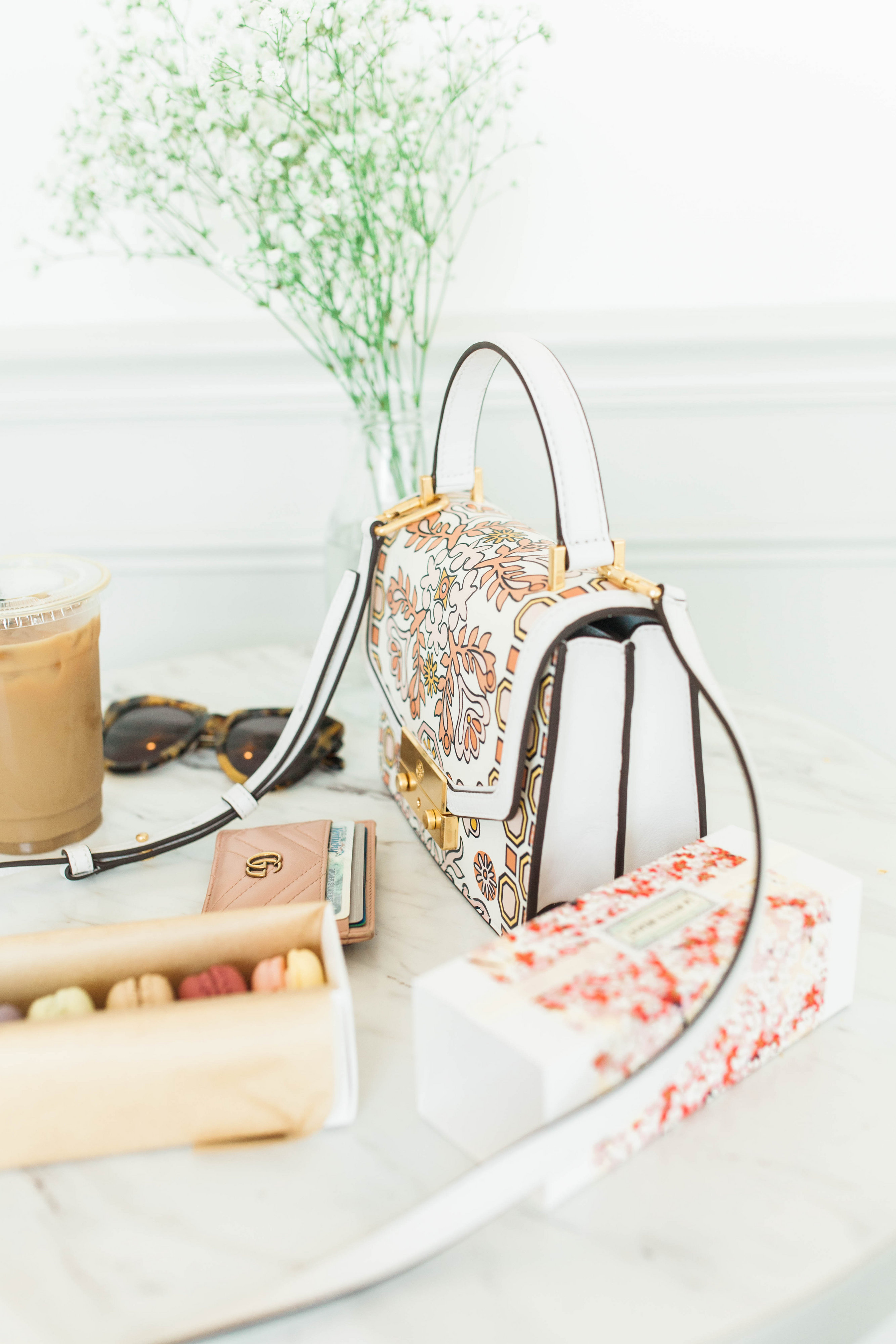 How I Score Tory Burch Bags - Glitter & Gingham