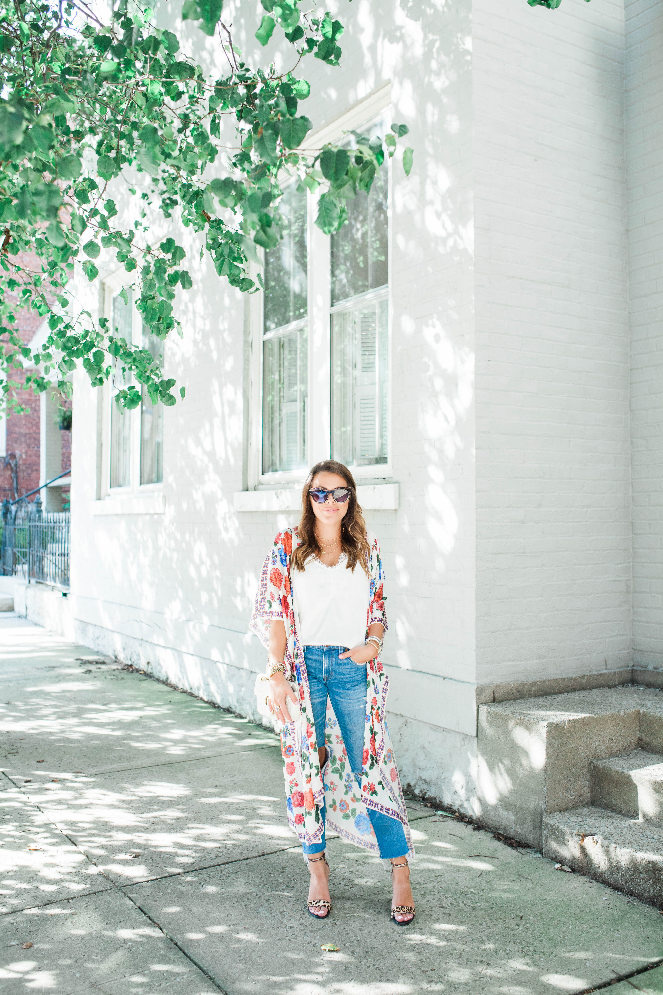 Long Floral Kimono / Summer Style 