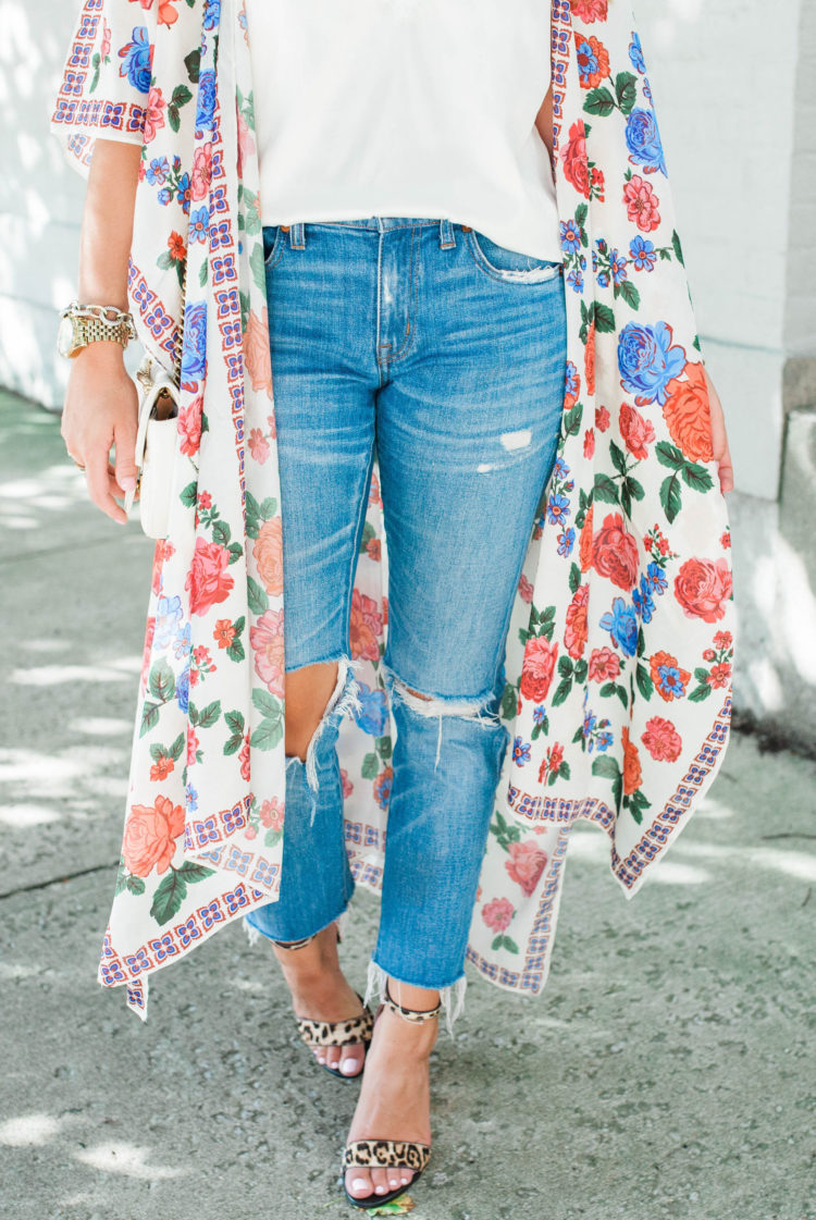 Long Floral Kimono / Summer Style