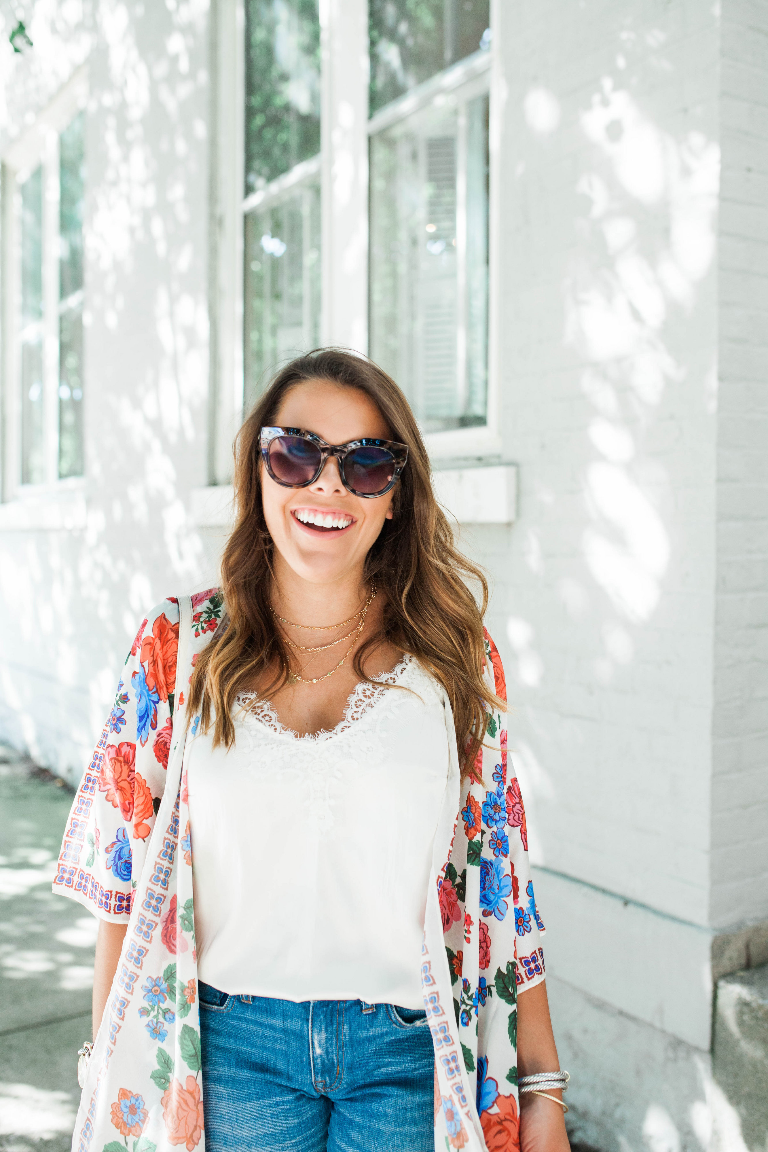 Long Floral Kimono / Summer Style 