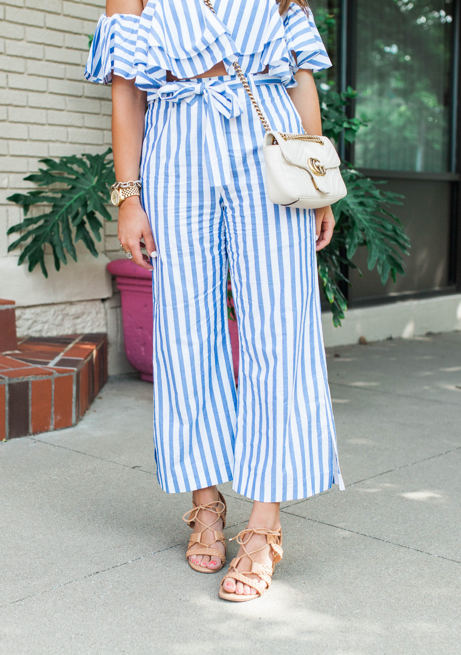 a striped set - Glitter & Gingham