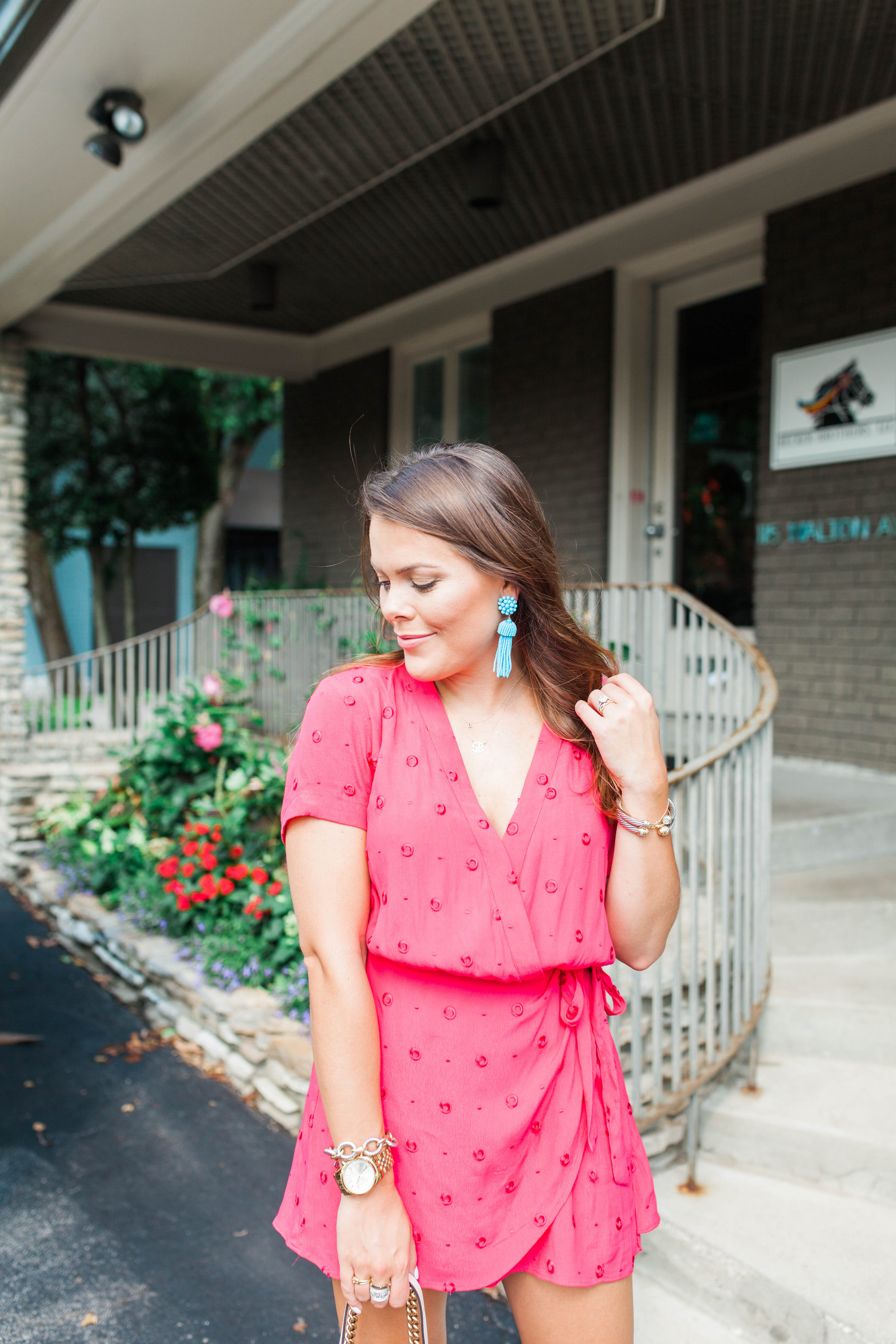 Pink Romper / Summer Outfit