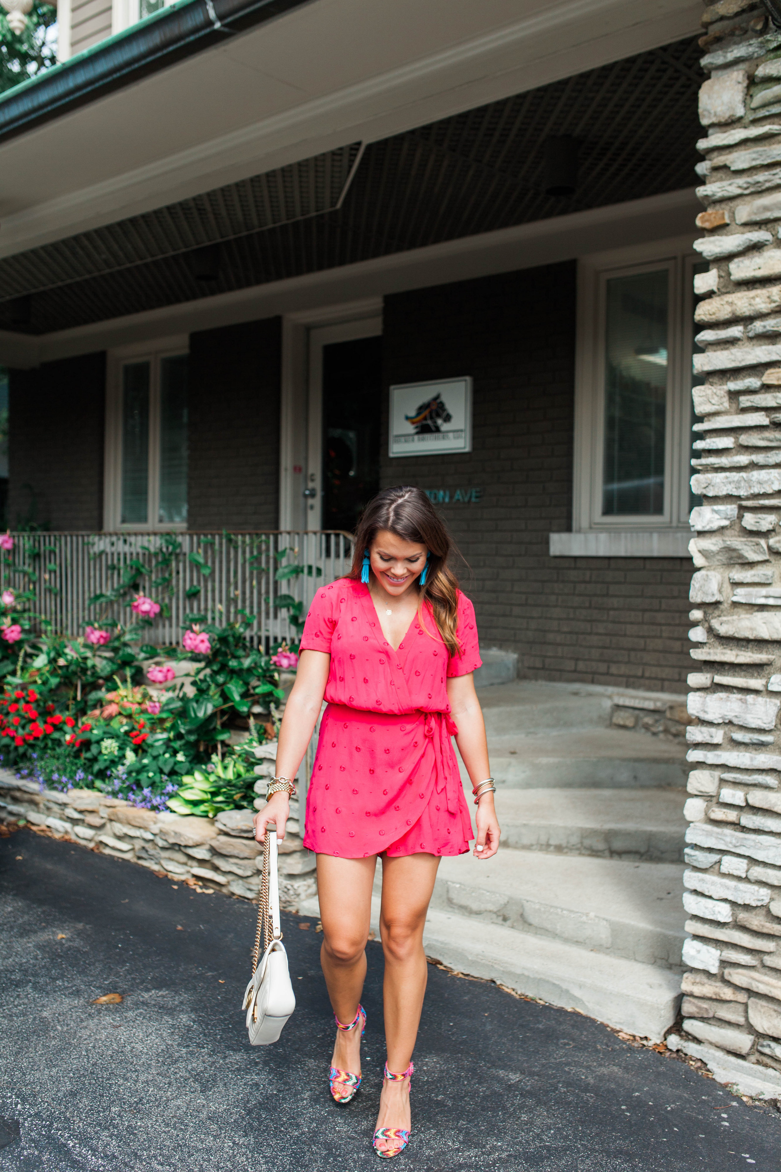 Pink Romper / Summer Outfit