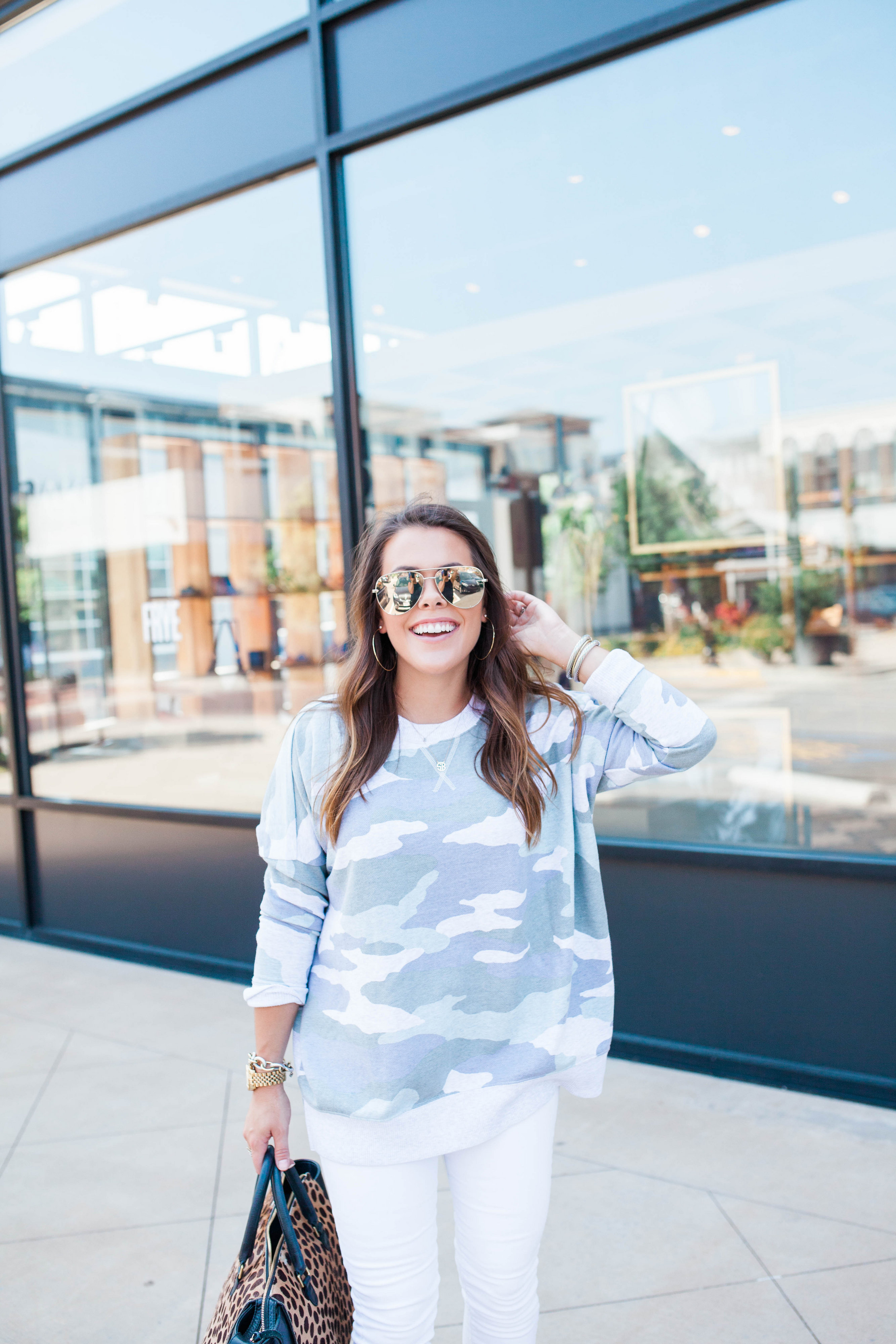 Weekend Style / Camo Sweatshirt Edition