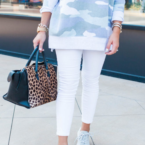 Weekend Style / Camo Sweatshirt Edition