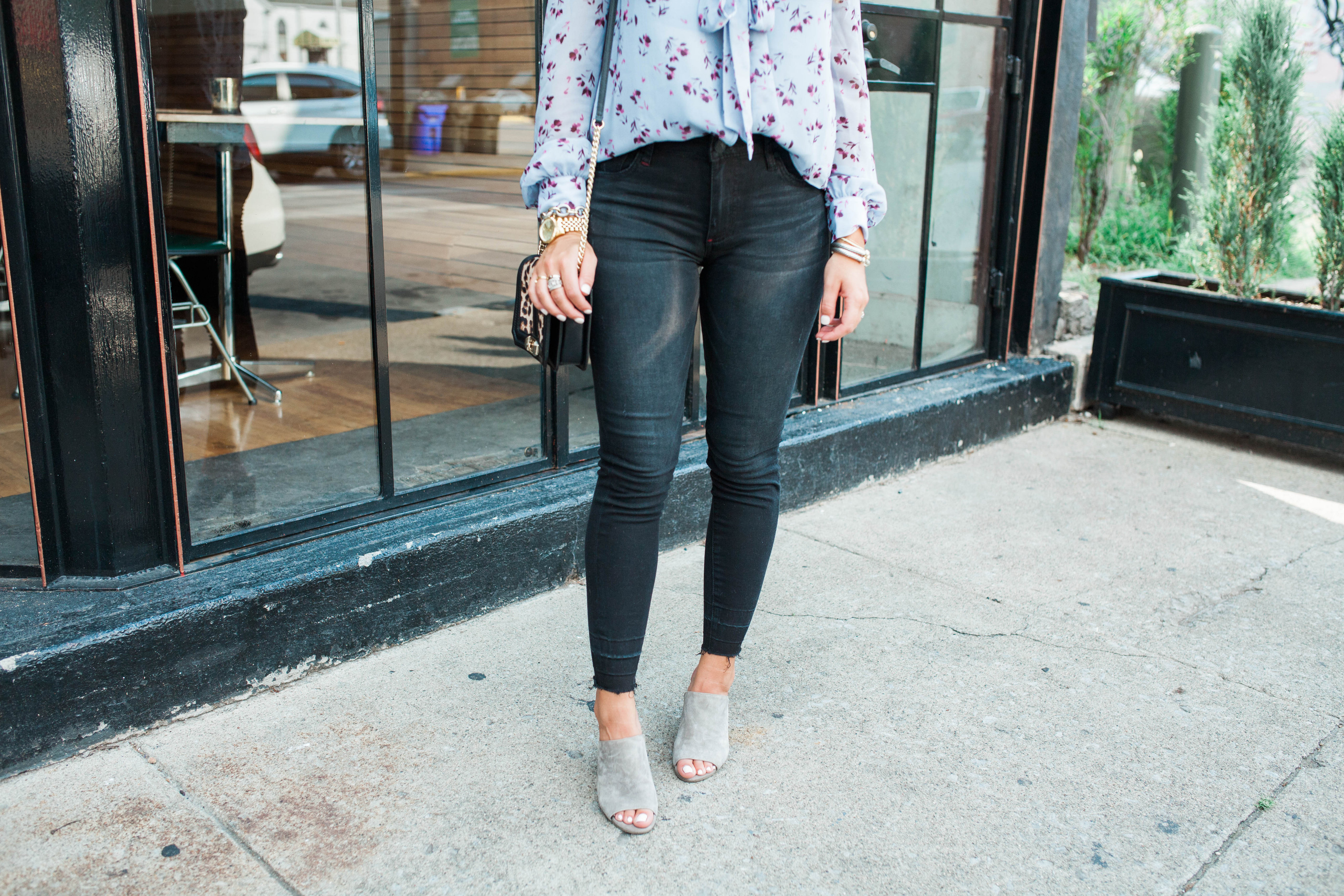 How to wear pastels for fall / mix prints for fall