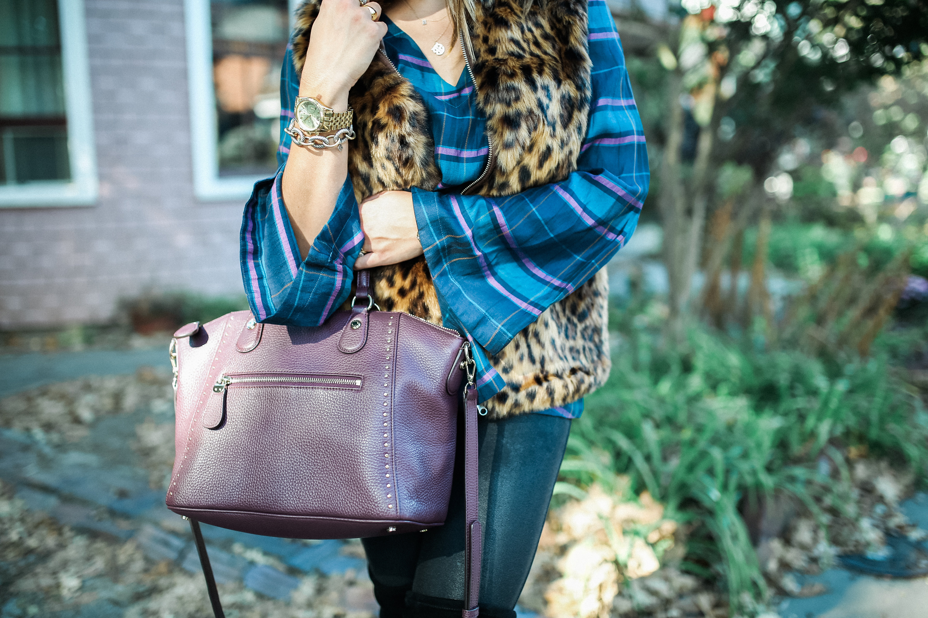 How to mix prints for fall / tips for mixing prints