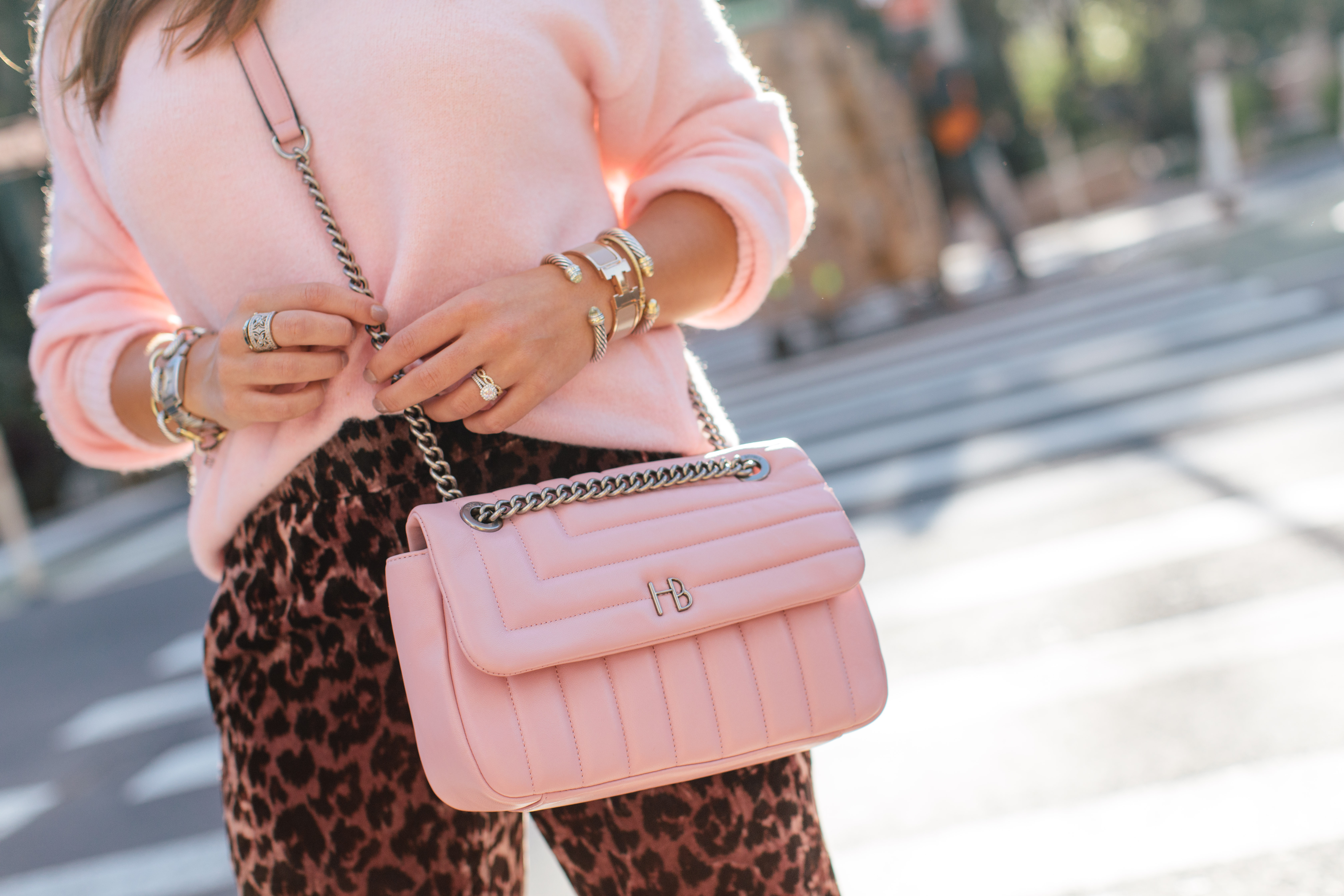 Velvet Leopard Pants / Fall Outfit NYC