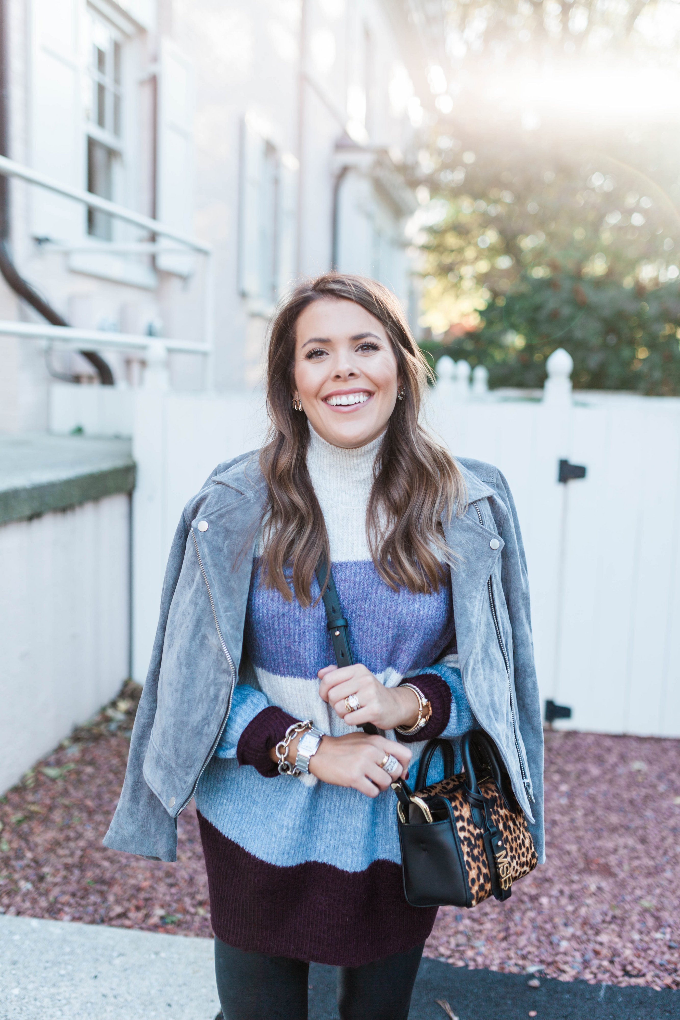 The BEST Faux Leather Leggins Glitter Gingham