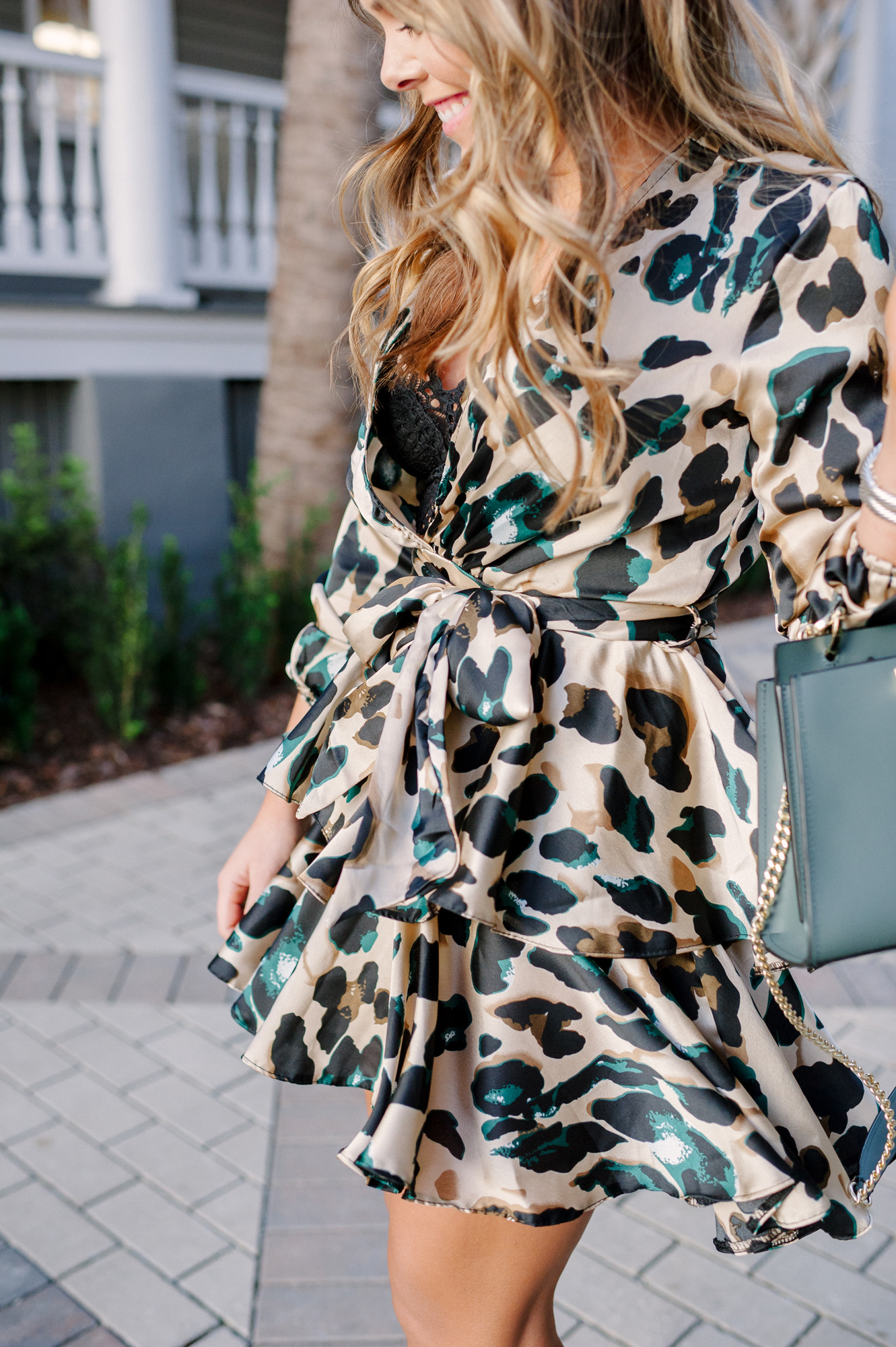 Flirty Leopard Dress / Holiday Outfit Idea