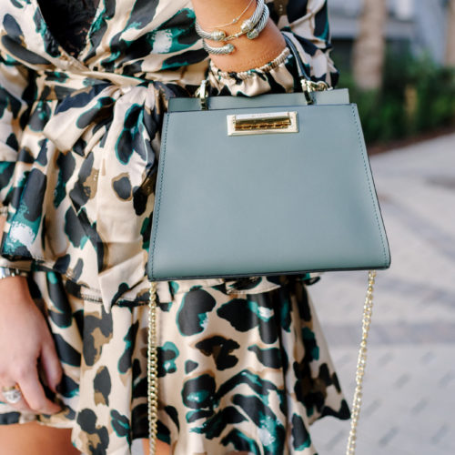 Flirty Leopard Dress / Holiday Outfit Idea