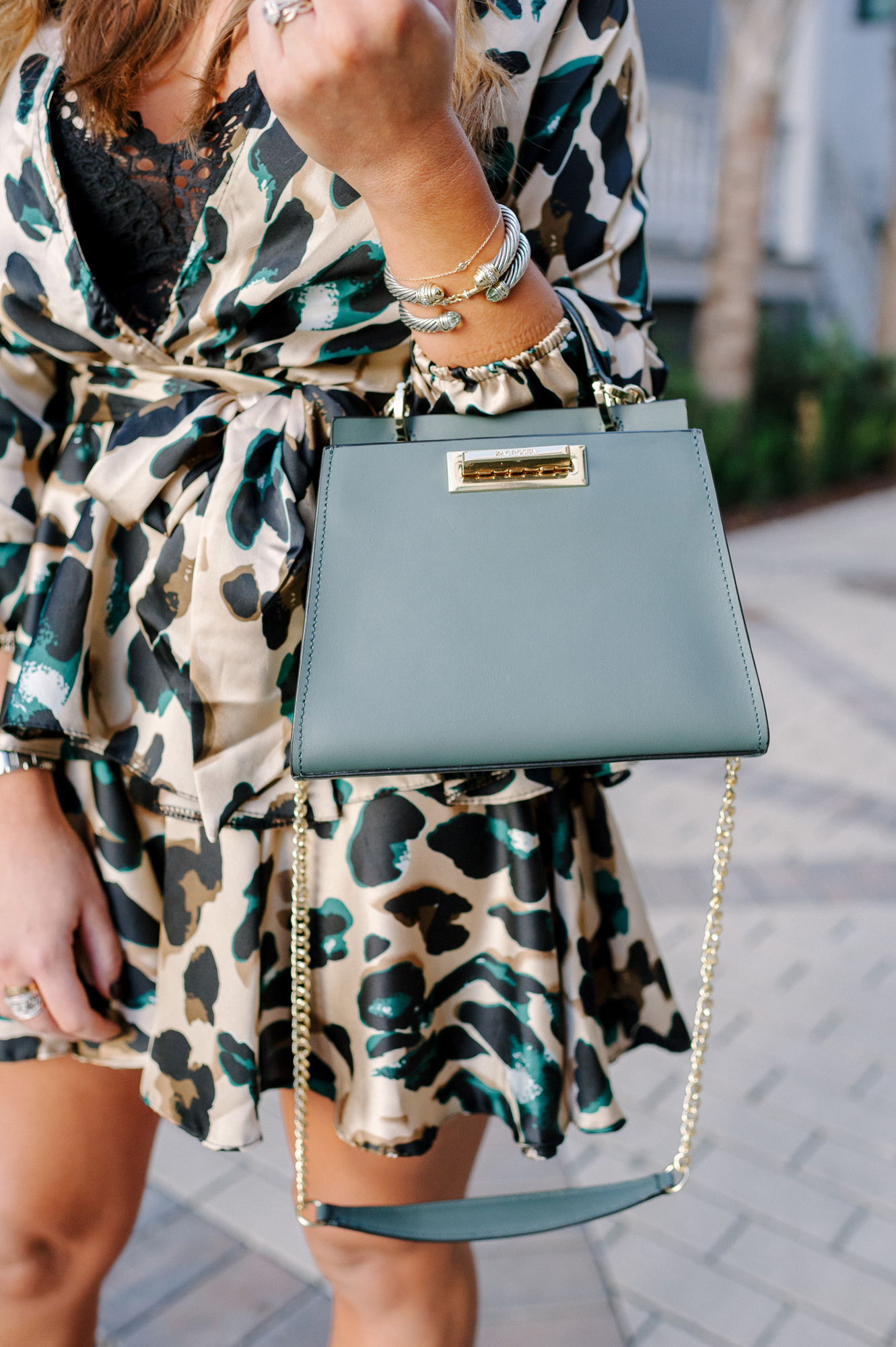 Flirty Leopard Dress / Holiday Outfit Idea