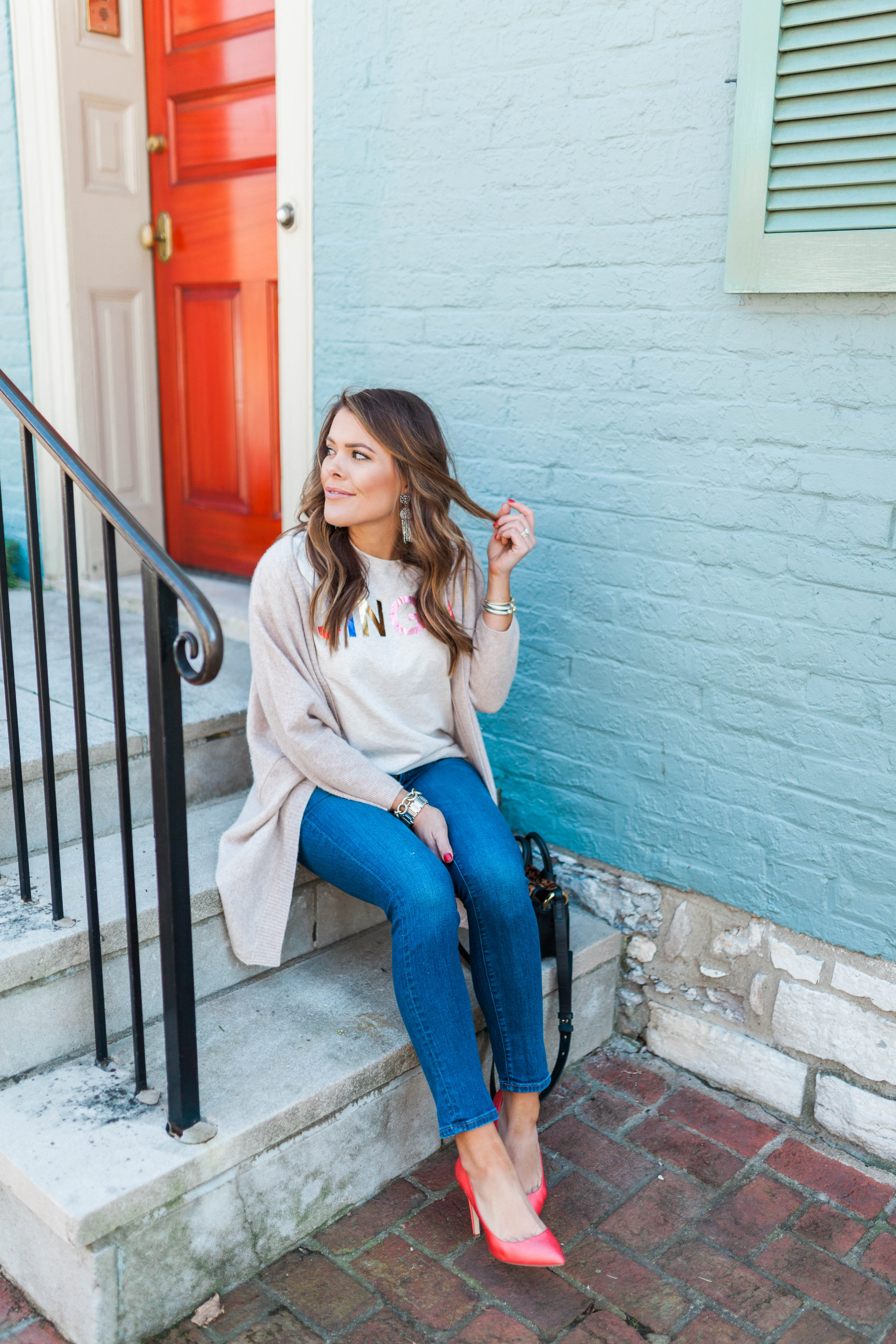 Holiday Tee / Easy Holiday outfit