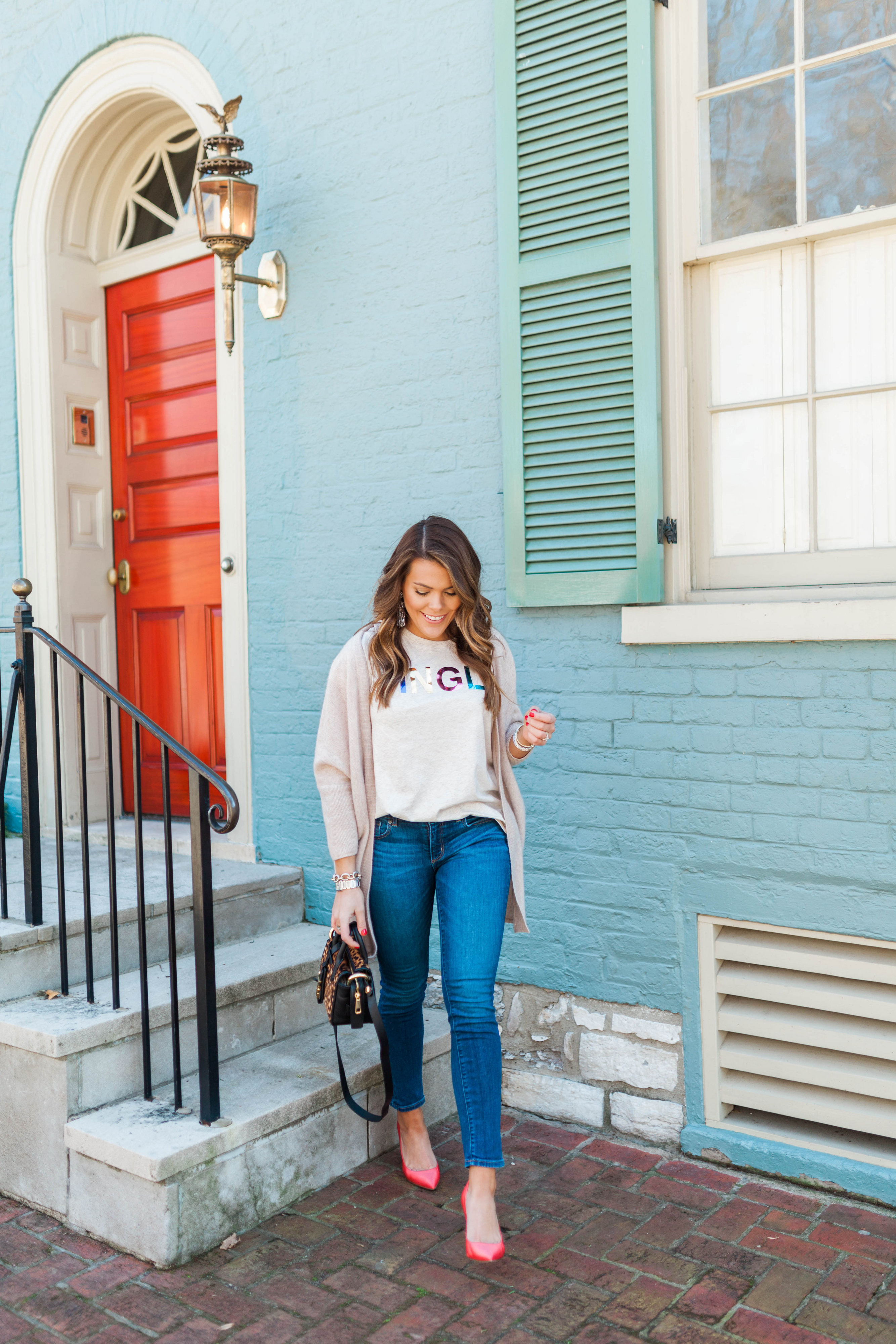 Holiday Tee / Easy Holiday outfit 