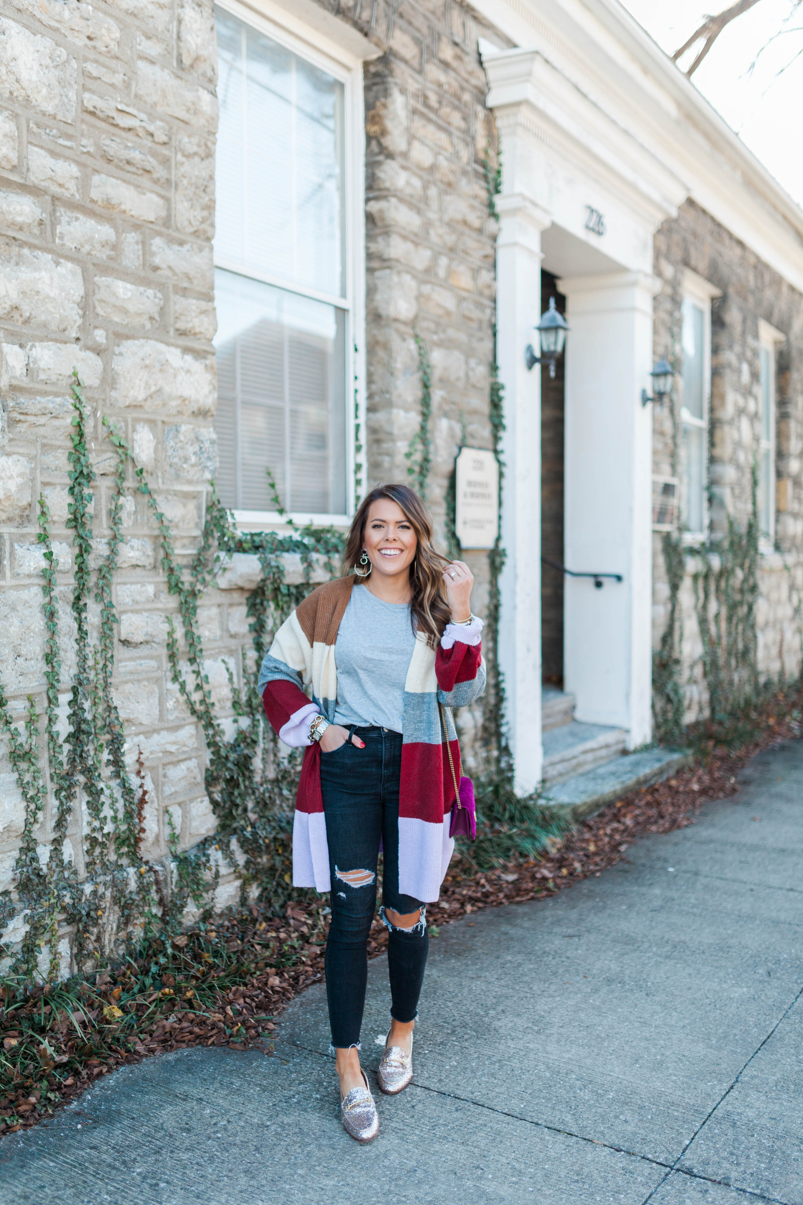 Colorblock Cardigan 