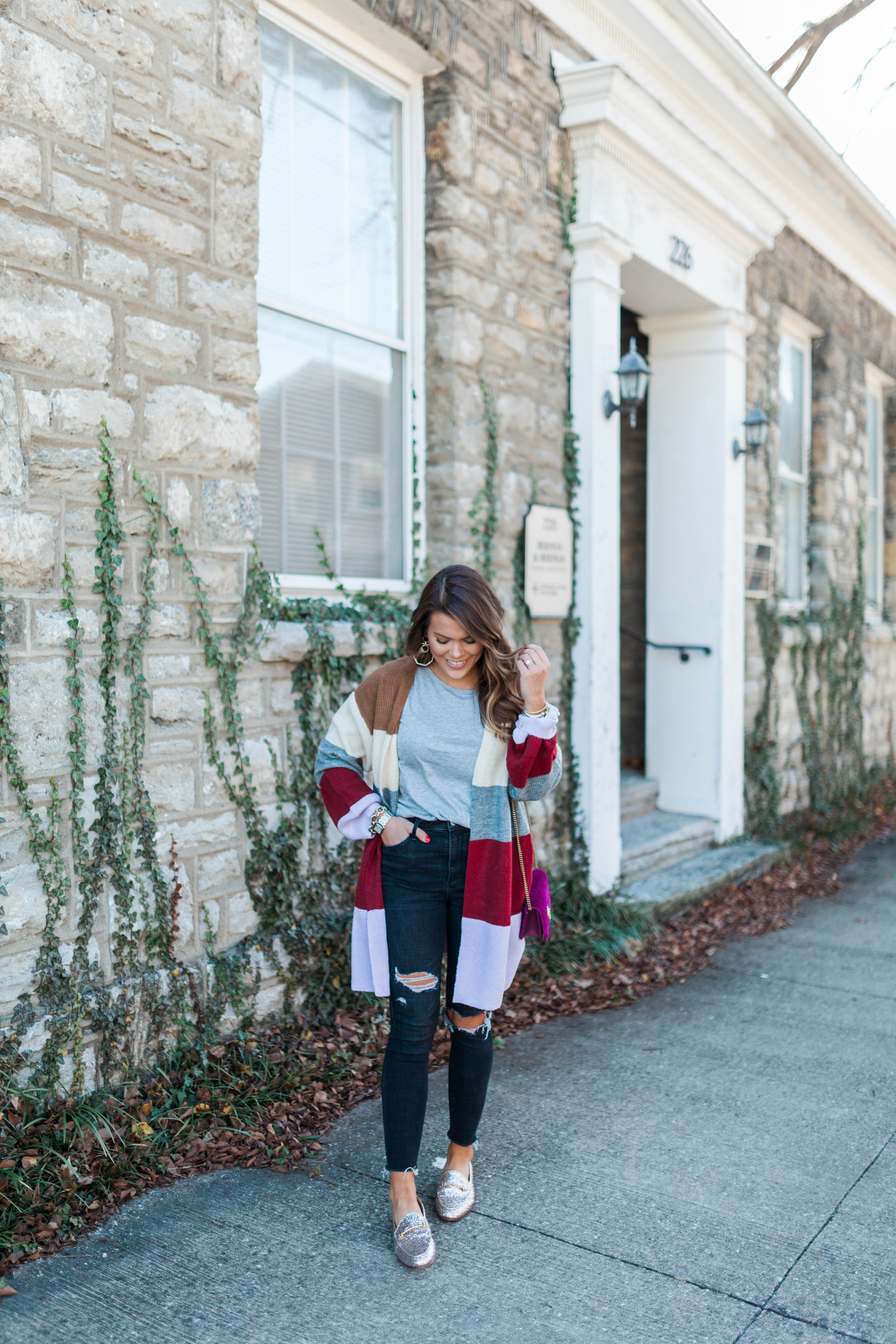 Colorblock Cardigan 