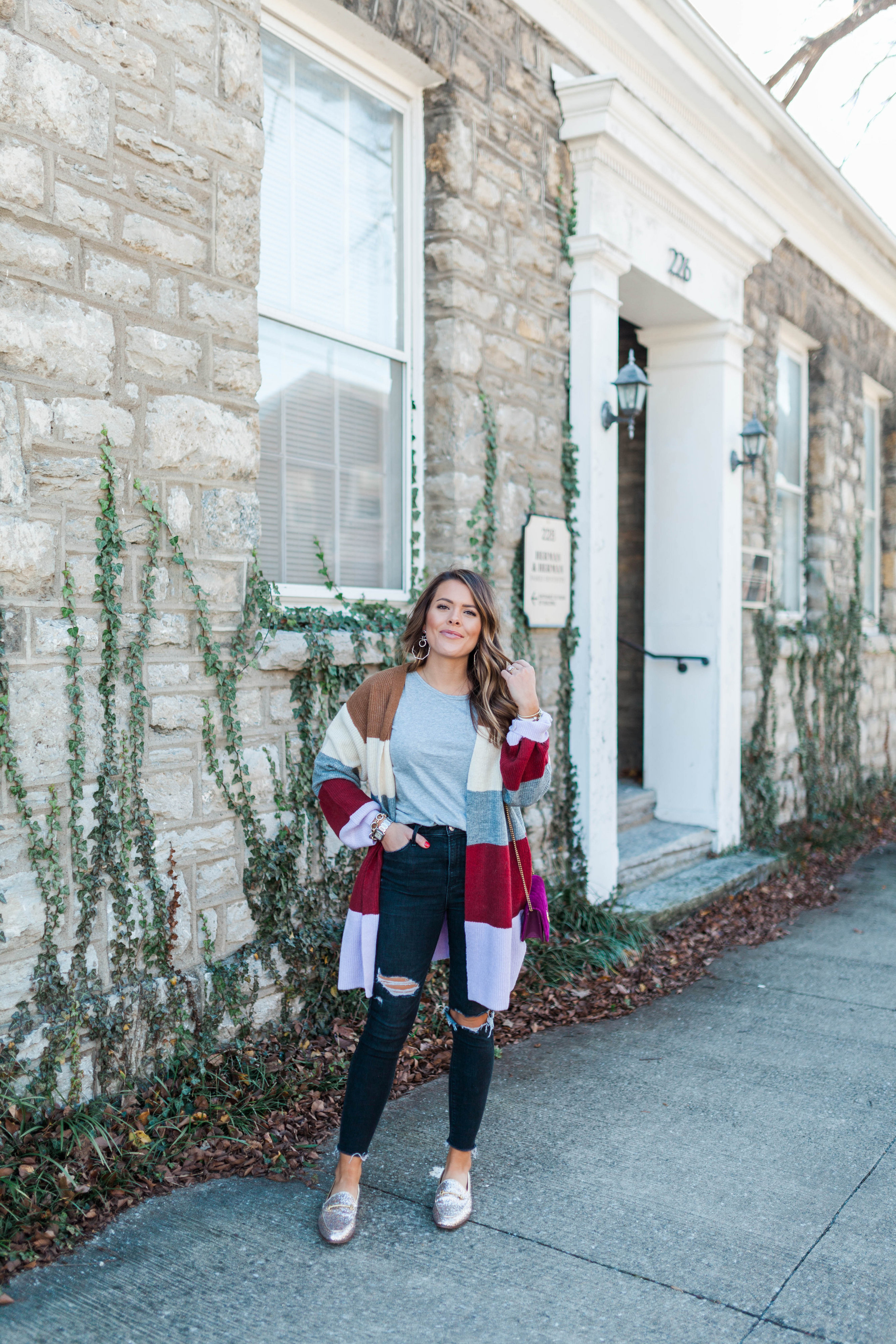 Colorblock Cardigan 