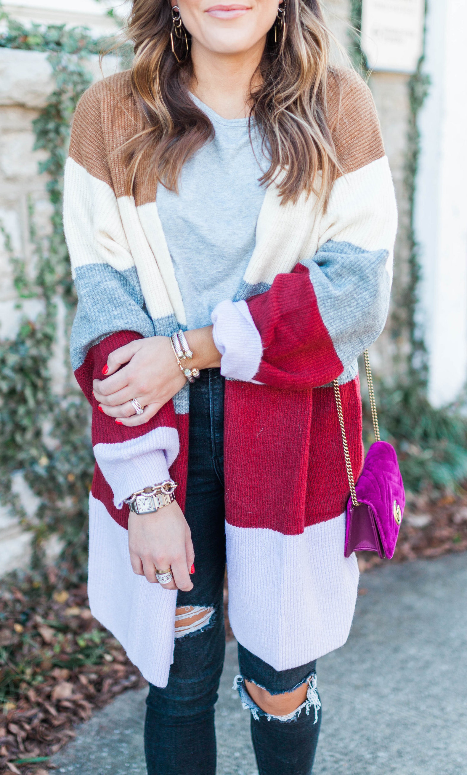 Colorblock Cardigan 