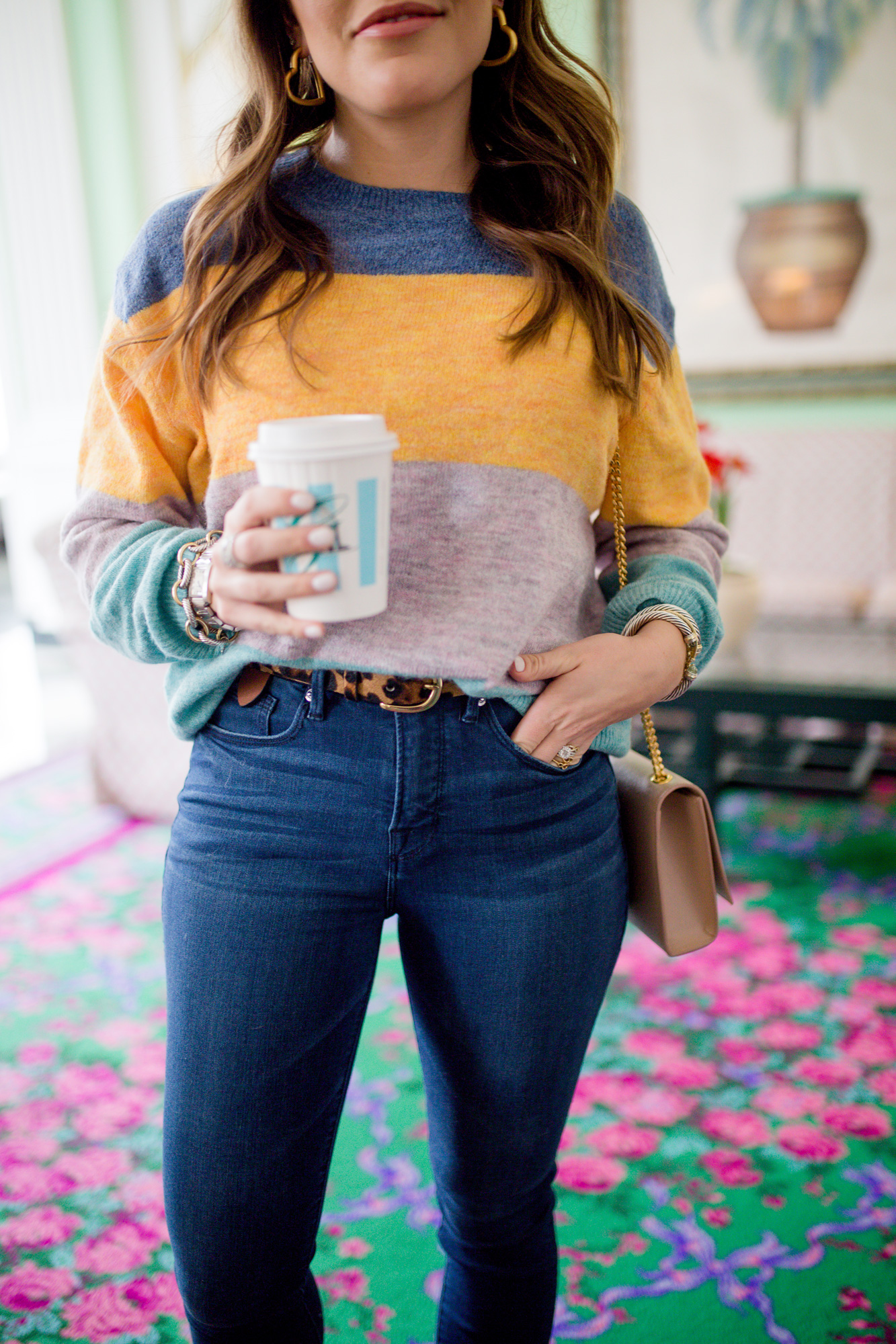 Bright Stripe Sweater 