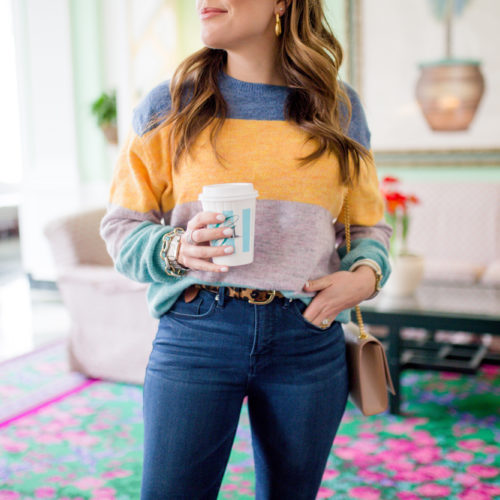 Bright Stripe Sweater