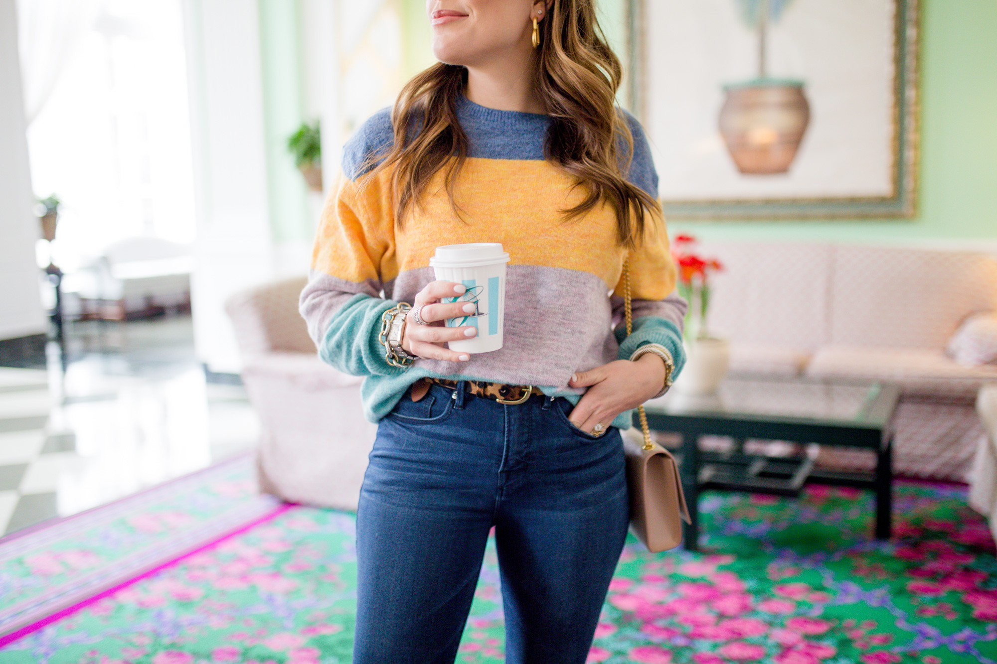 Bright Stripe Sweater 