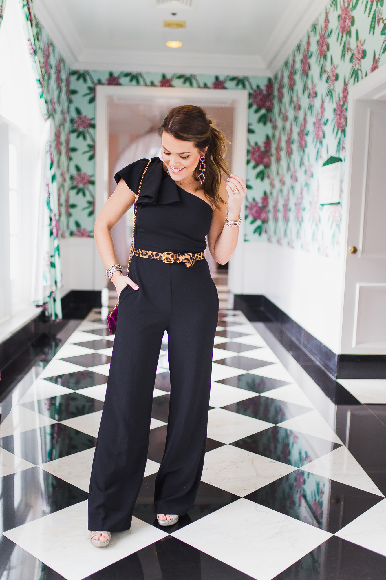 Eliza J Black Jumpsuit 