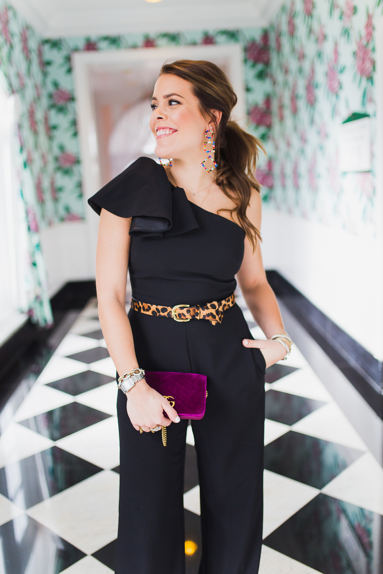 Eliza J Black Jumpsuit 