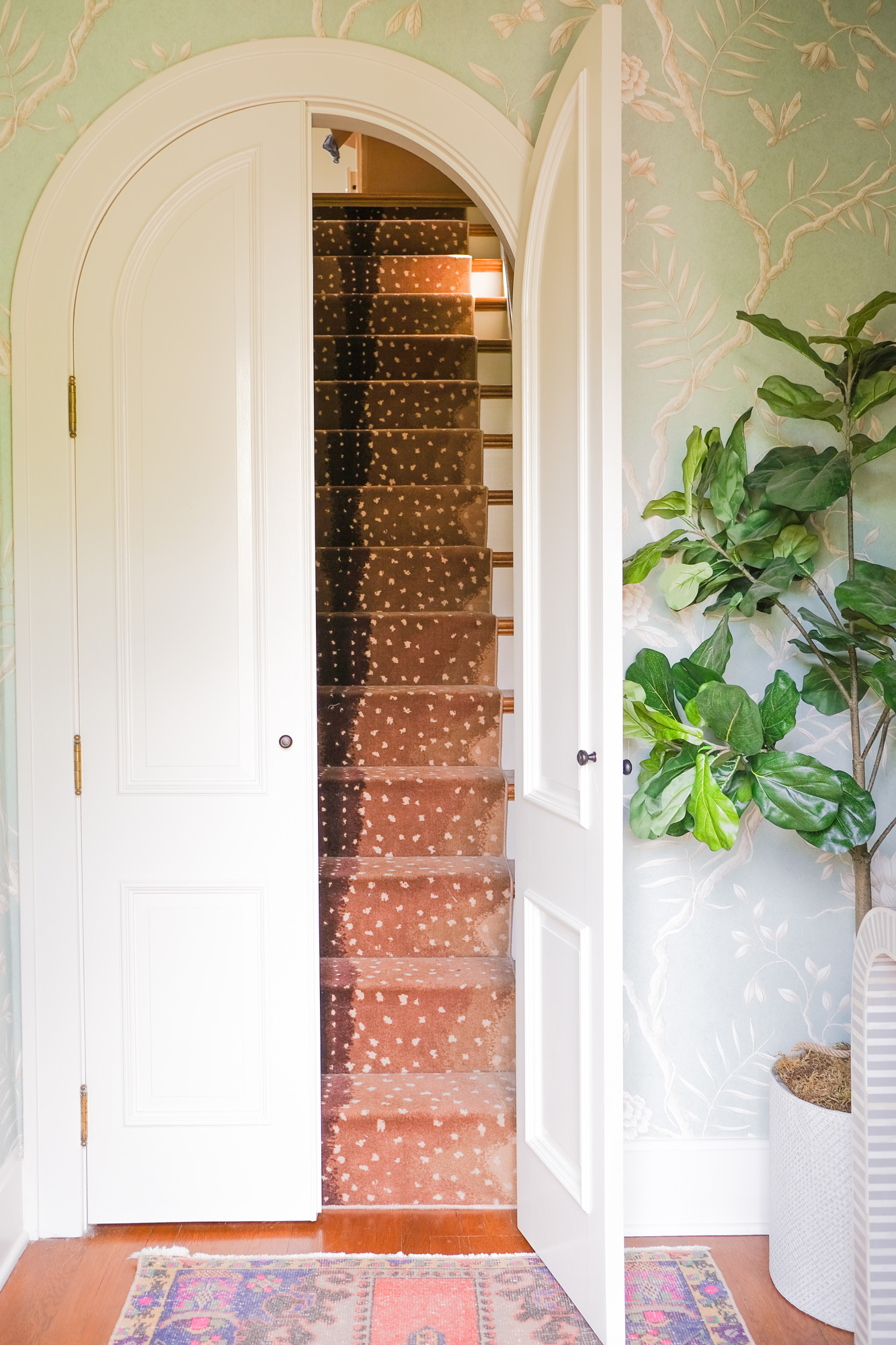 Colorful Entryway Decor