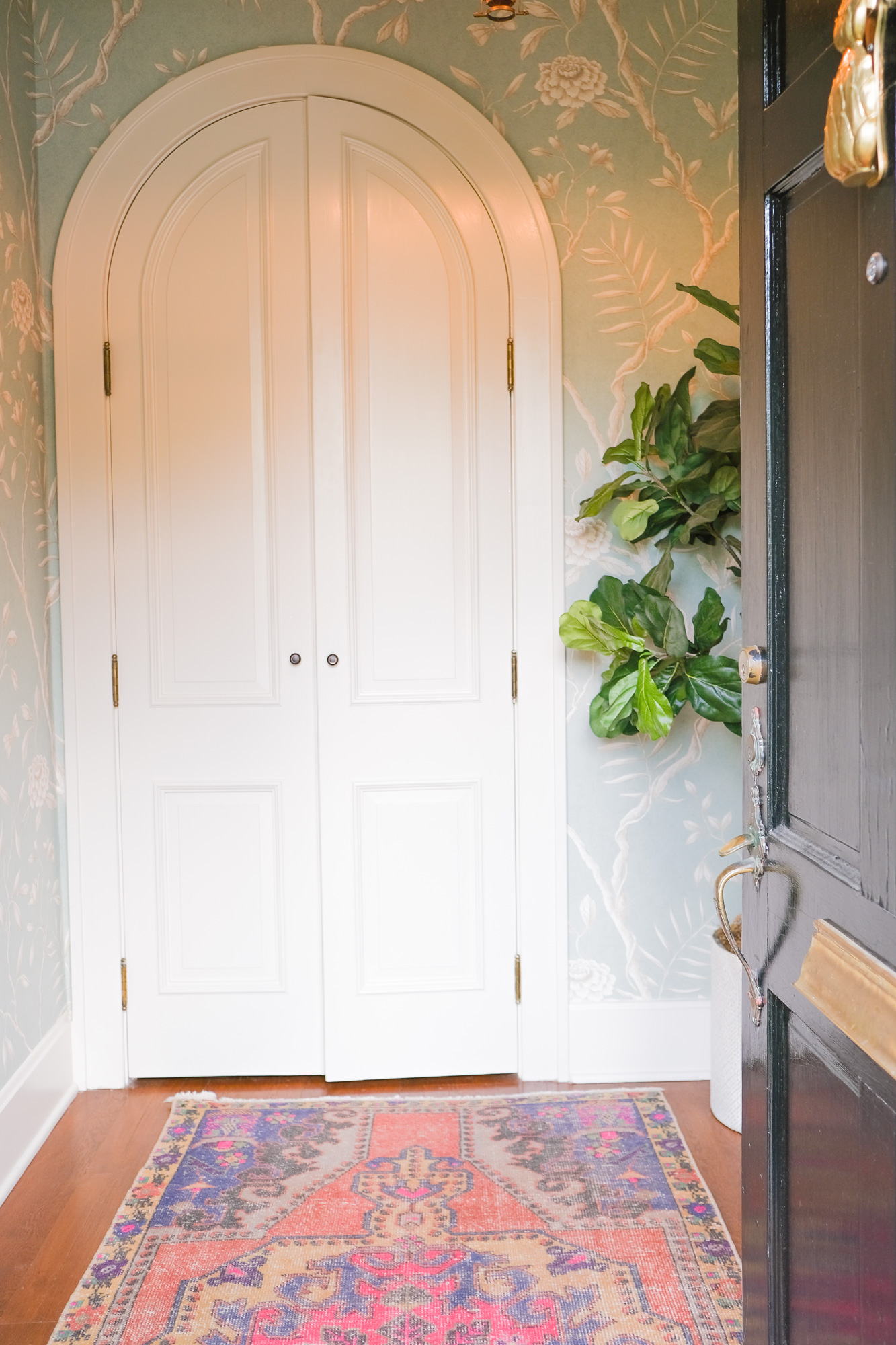 Colorful Entryway Decor