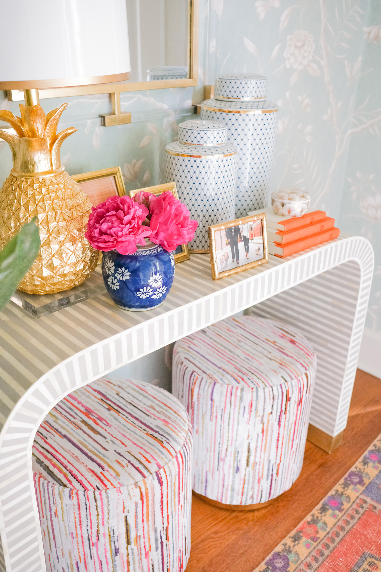 Colorful Entryway Decor