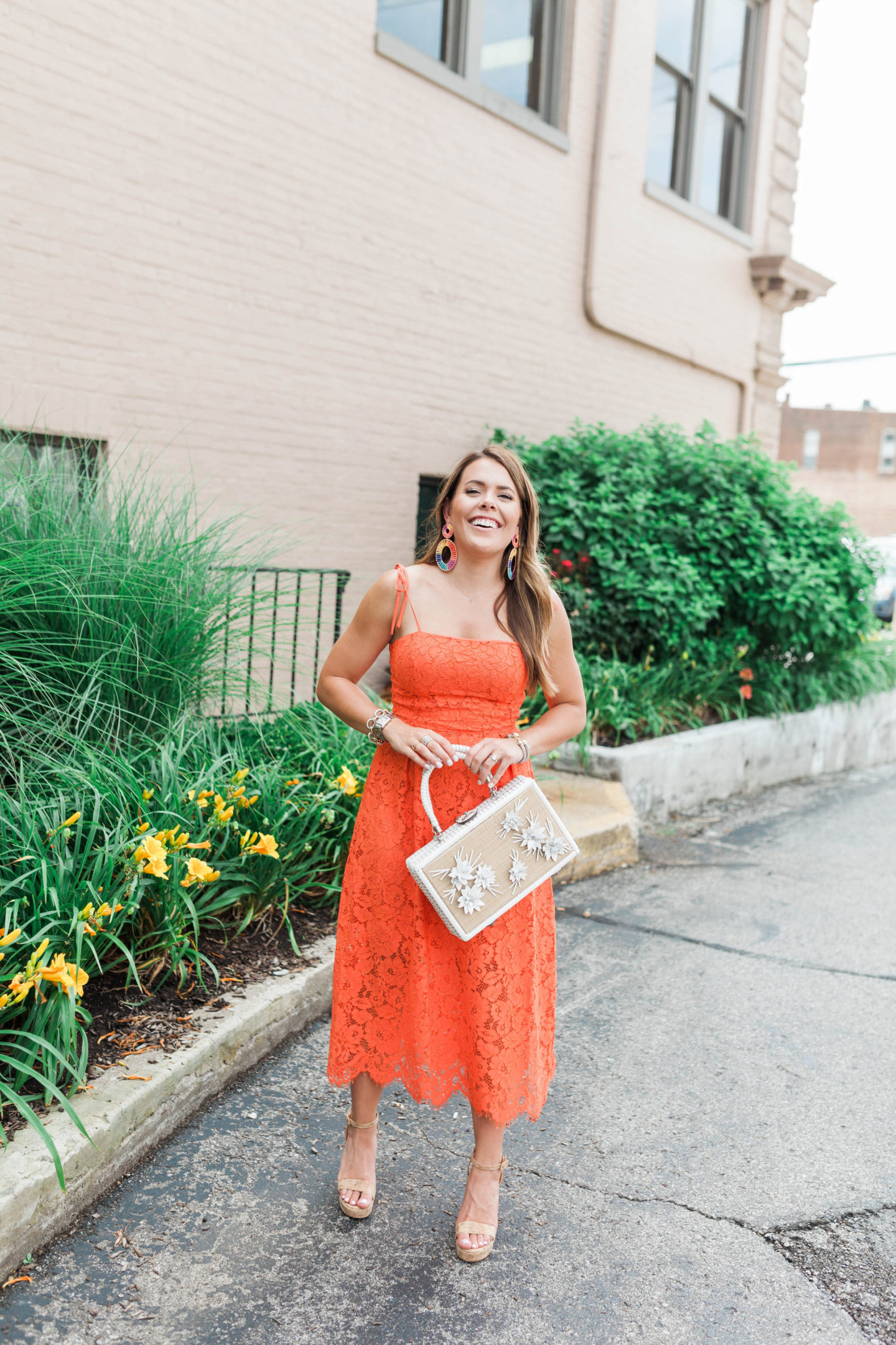 J crew daisy lace dress top
