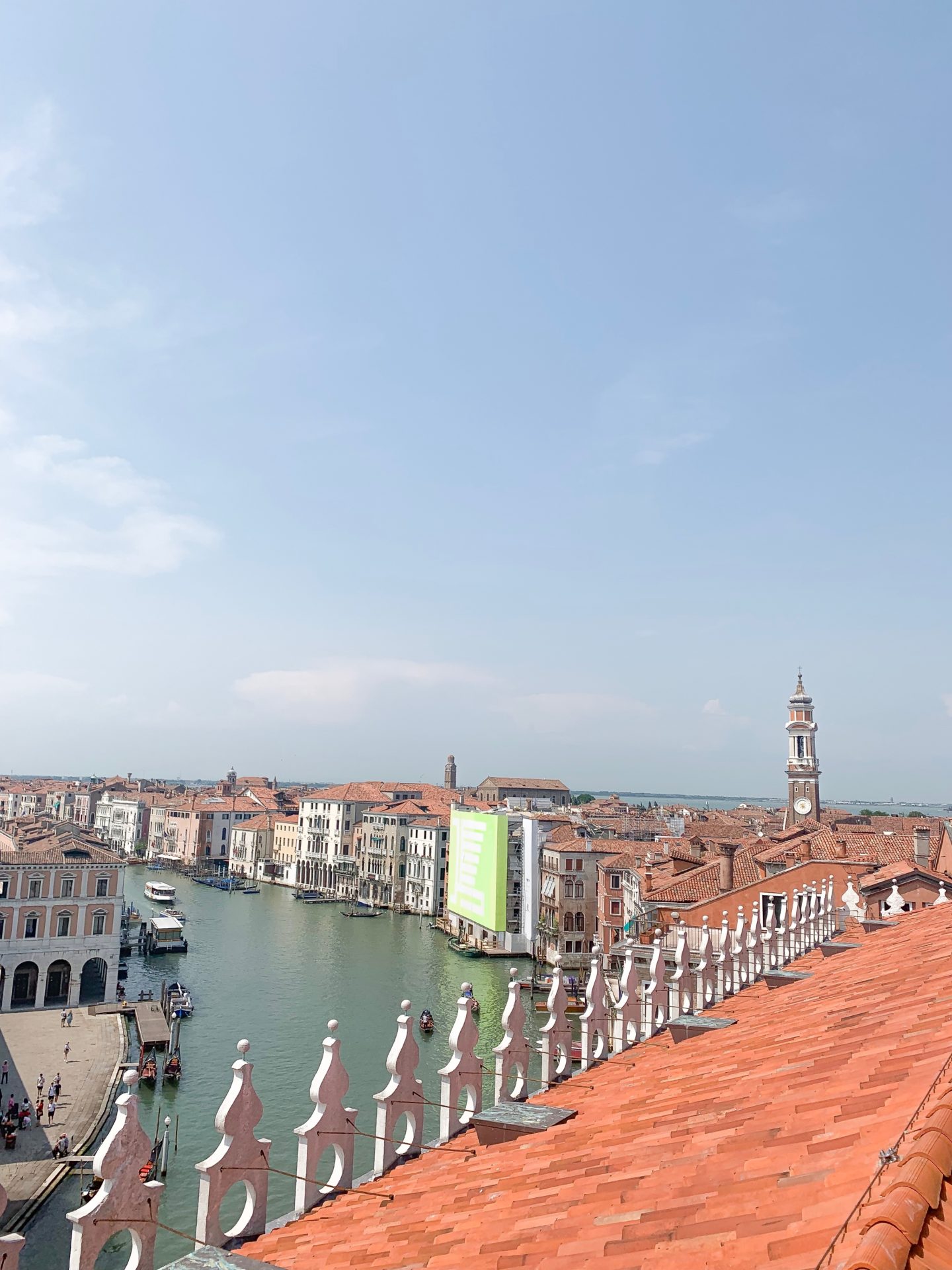 View from T Fondaco Venice Italy