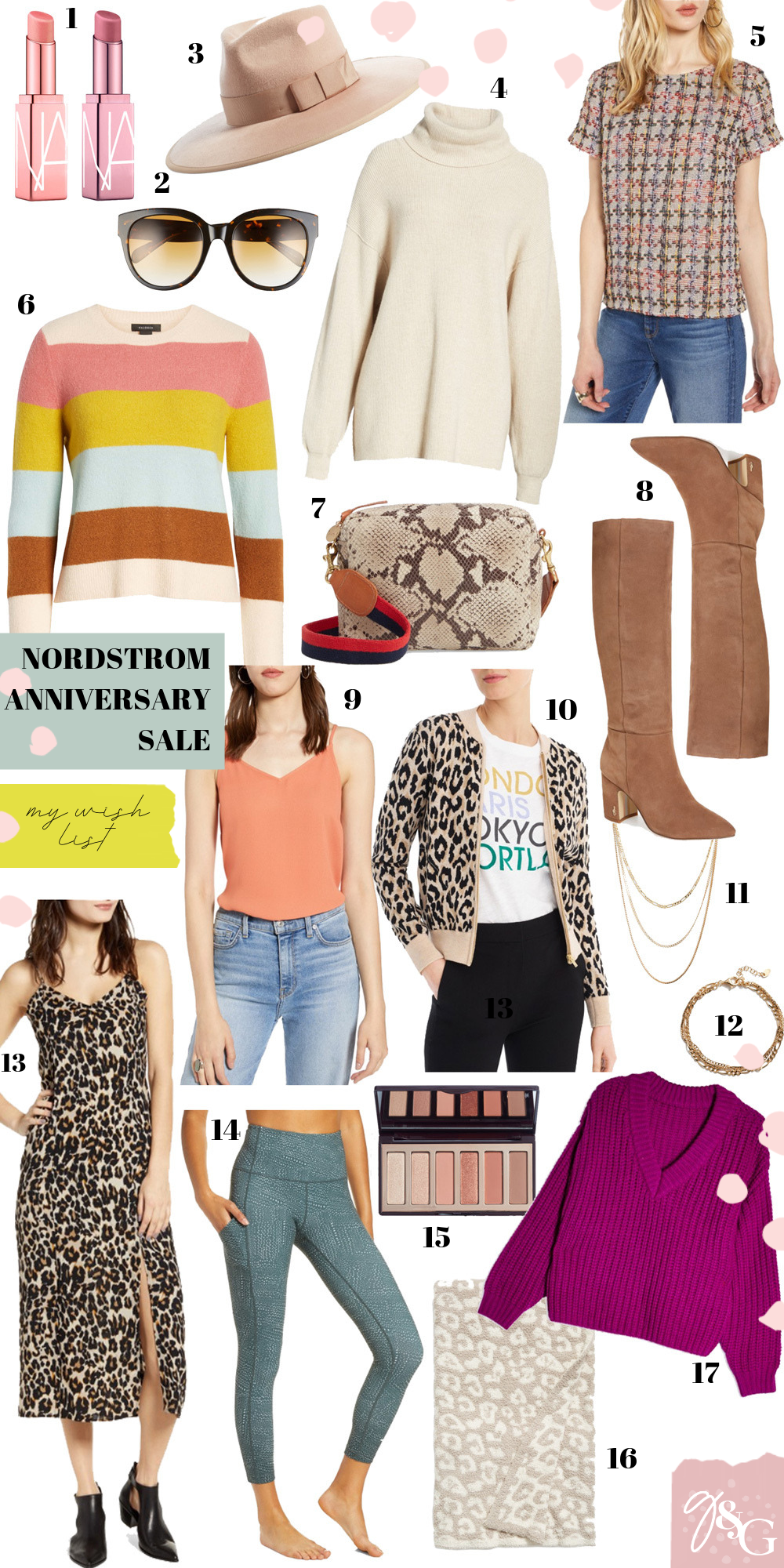 My Nordstrom Anniversary Sale Wish List - Glitter & Gingham