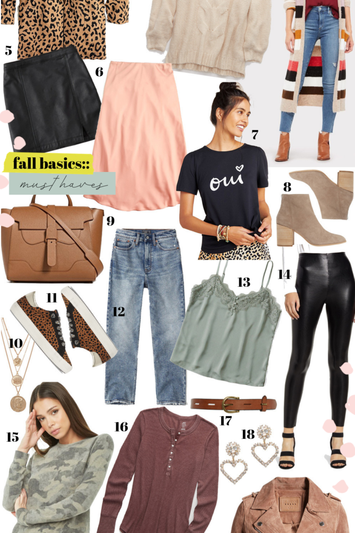 Fall Basics:: Must Haves