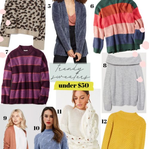 Trendy Sweaters Under $50