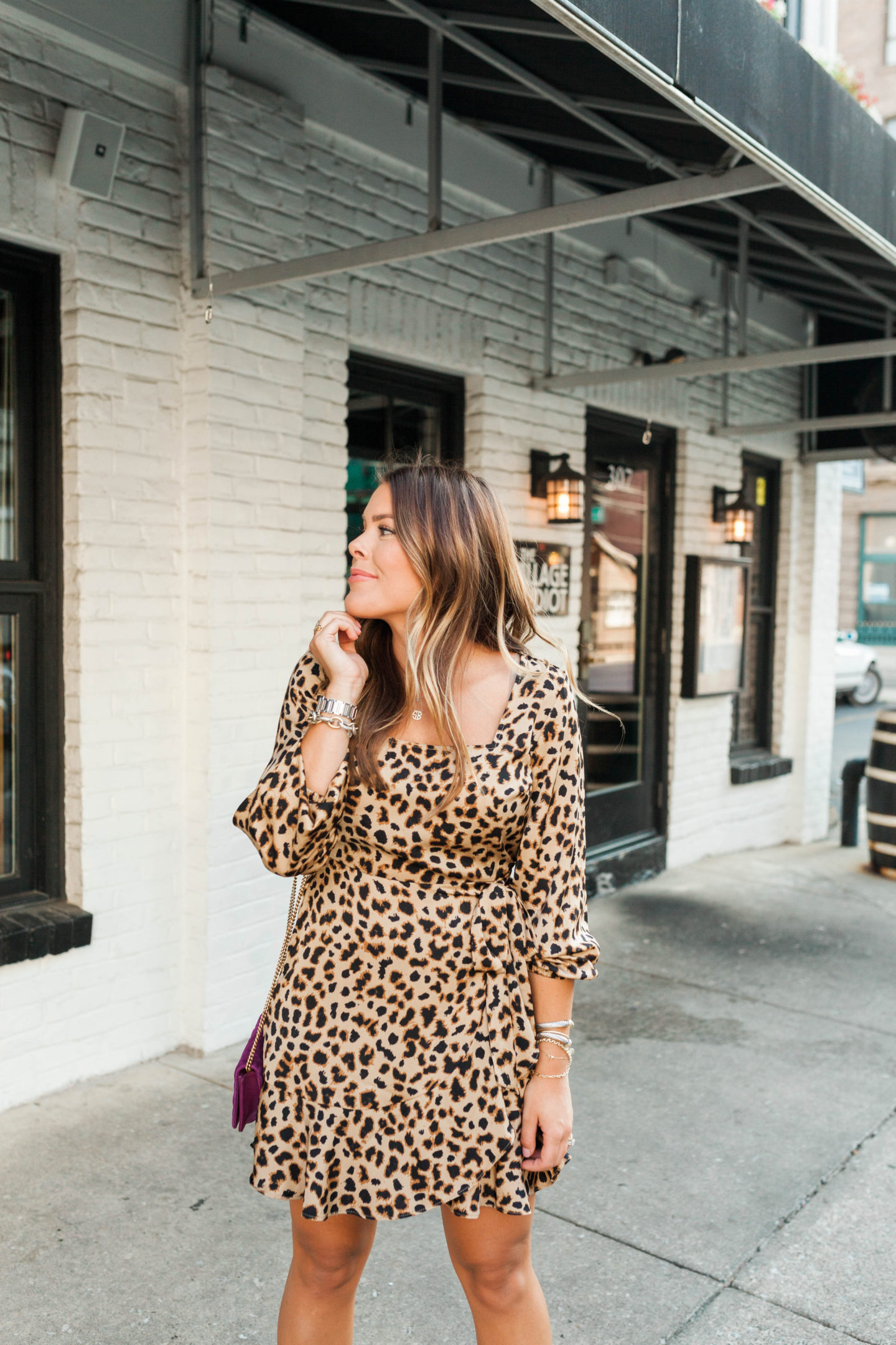 express leopard dress