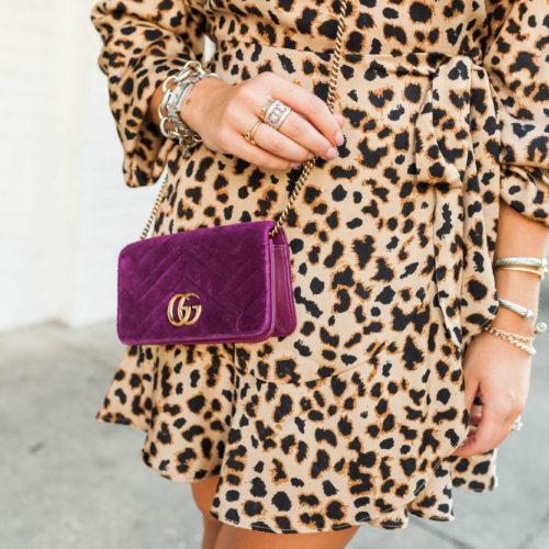 Express Leopard Dress / Glitter & Gingham