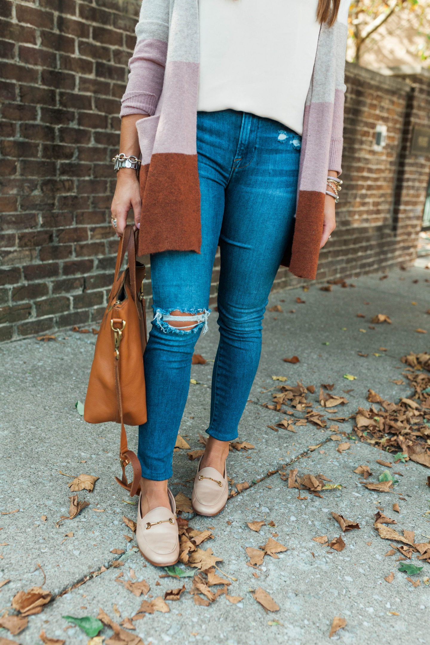 Casual Fall Outfit - Glitter & Gingham