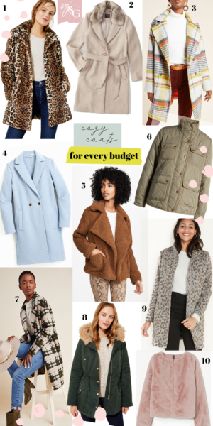 Cozy Coats for Every Budget - Glitter & Gingham