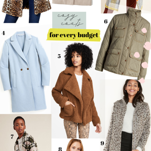 Cozy Coats for every budget / Glitter & Gingham