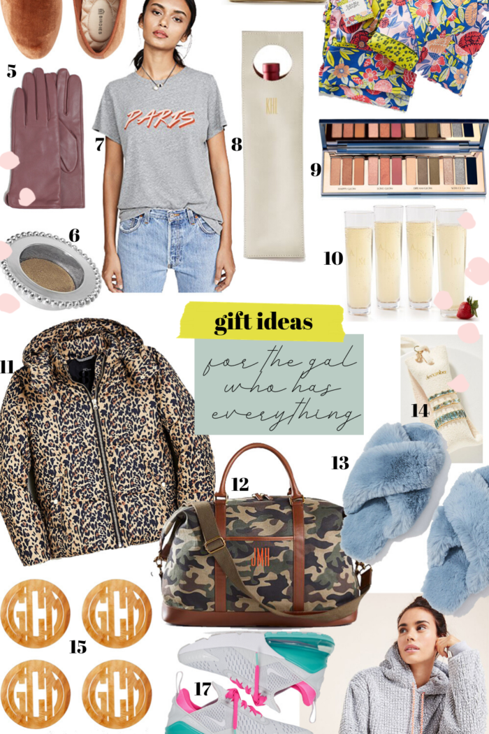 Gift Guide: gift ideas for the girl who has everything