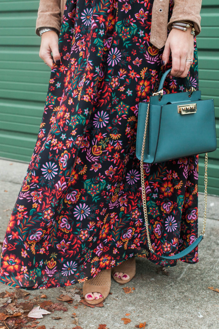 Fall Floral Maxi