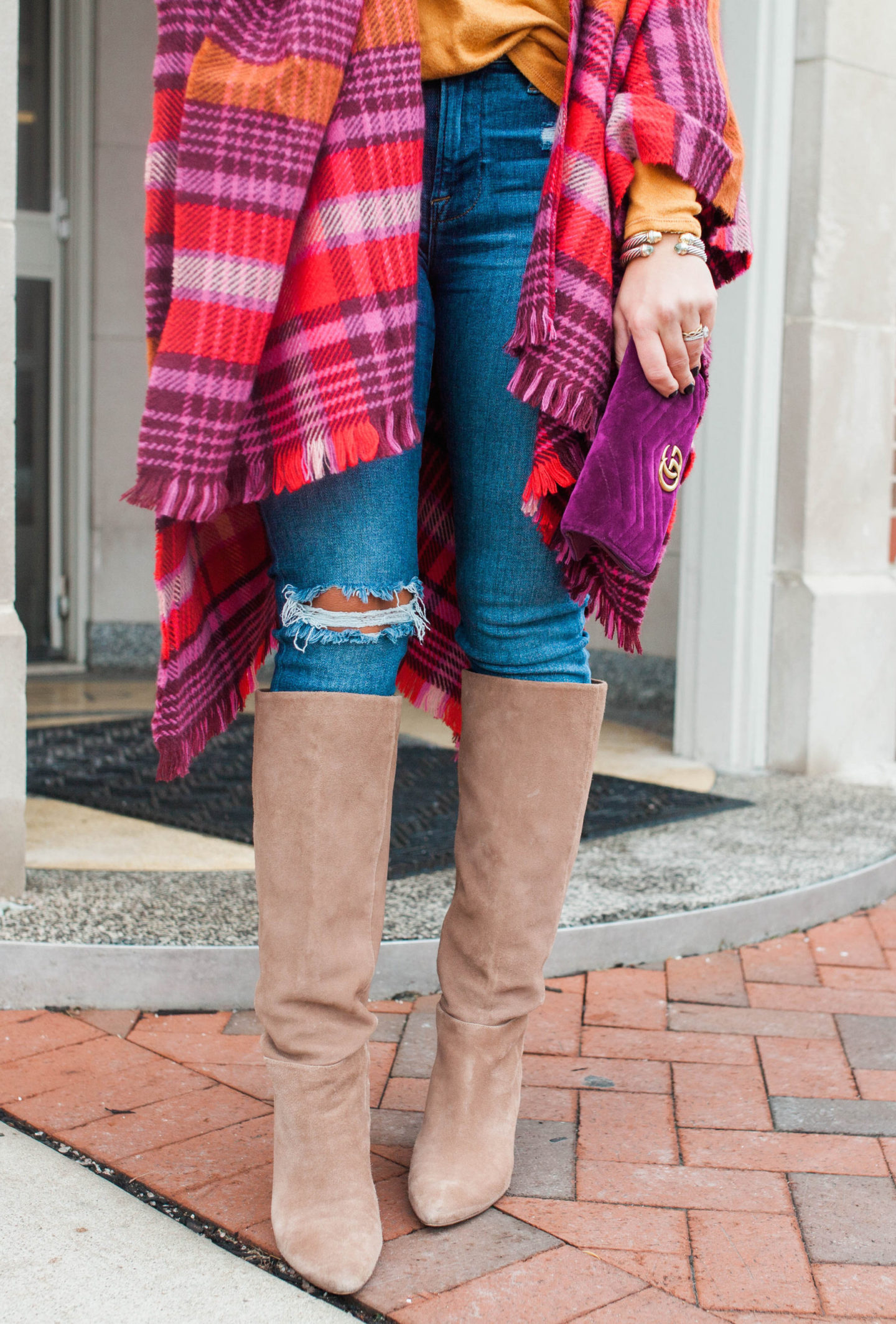 Sam Edelman Boots / Glitter & Gingham 