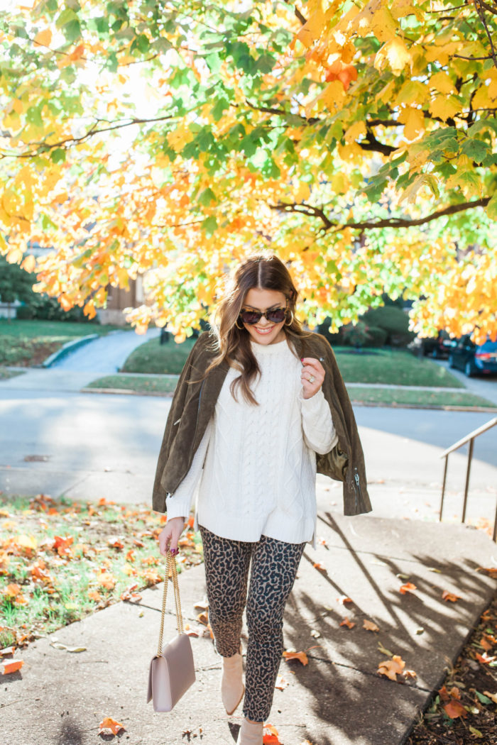 Leopard Jeans for Fall