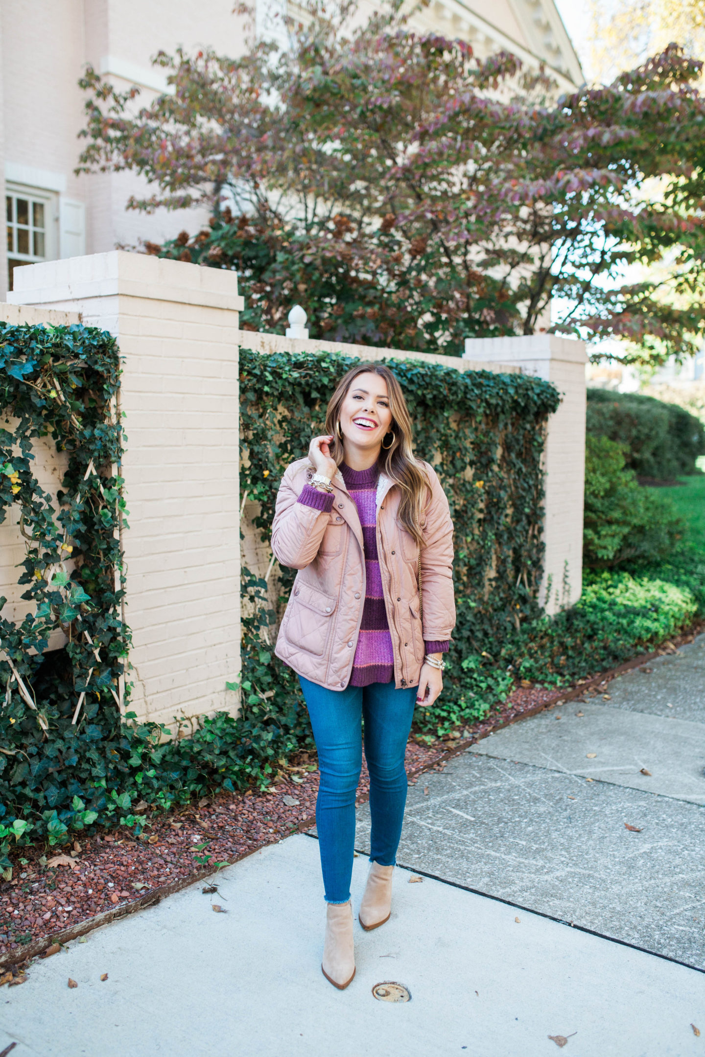 Quilted Jacket Under 100 / Glitter & Gingham