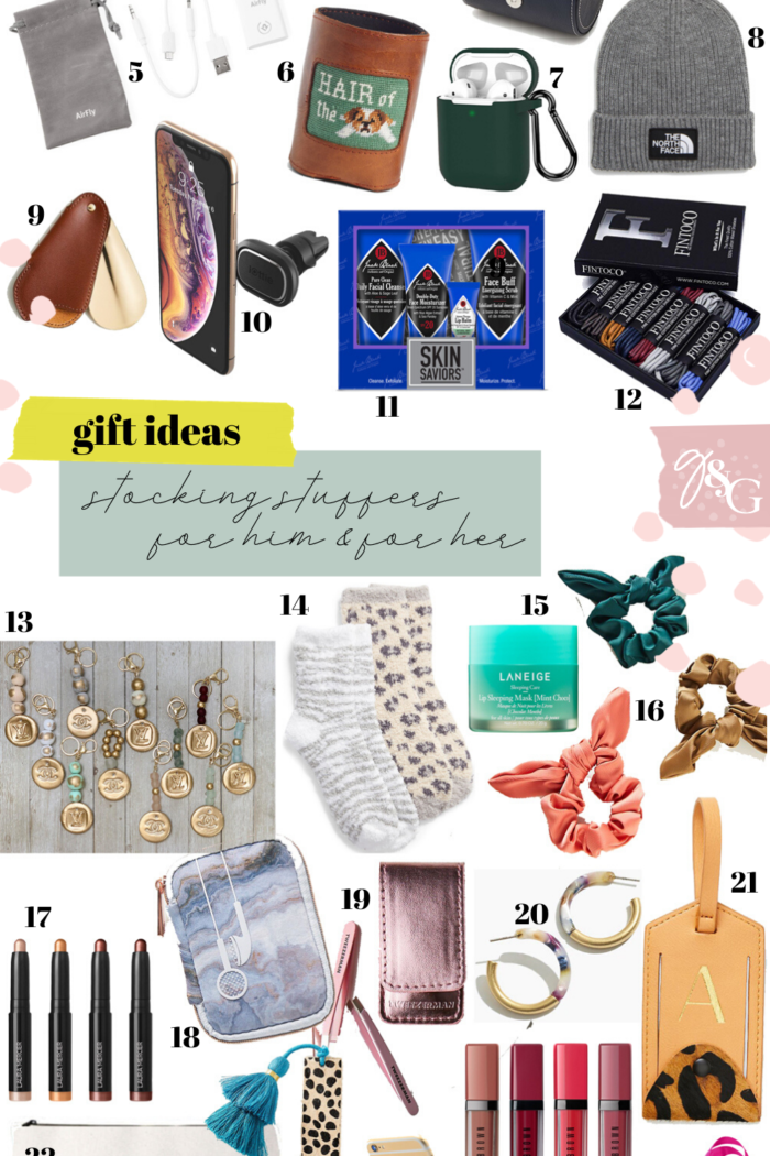 Stocking Stuffer Gift Ideas for Him & Her