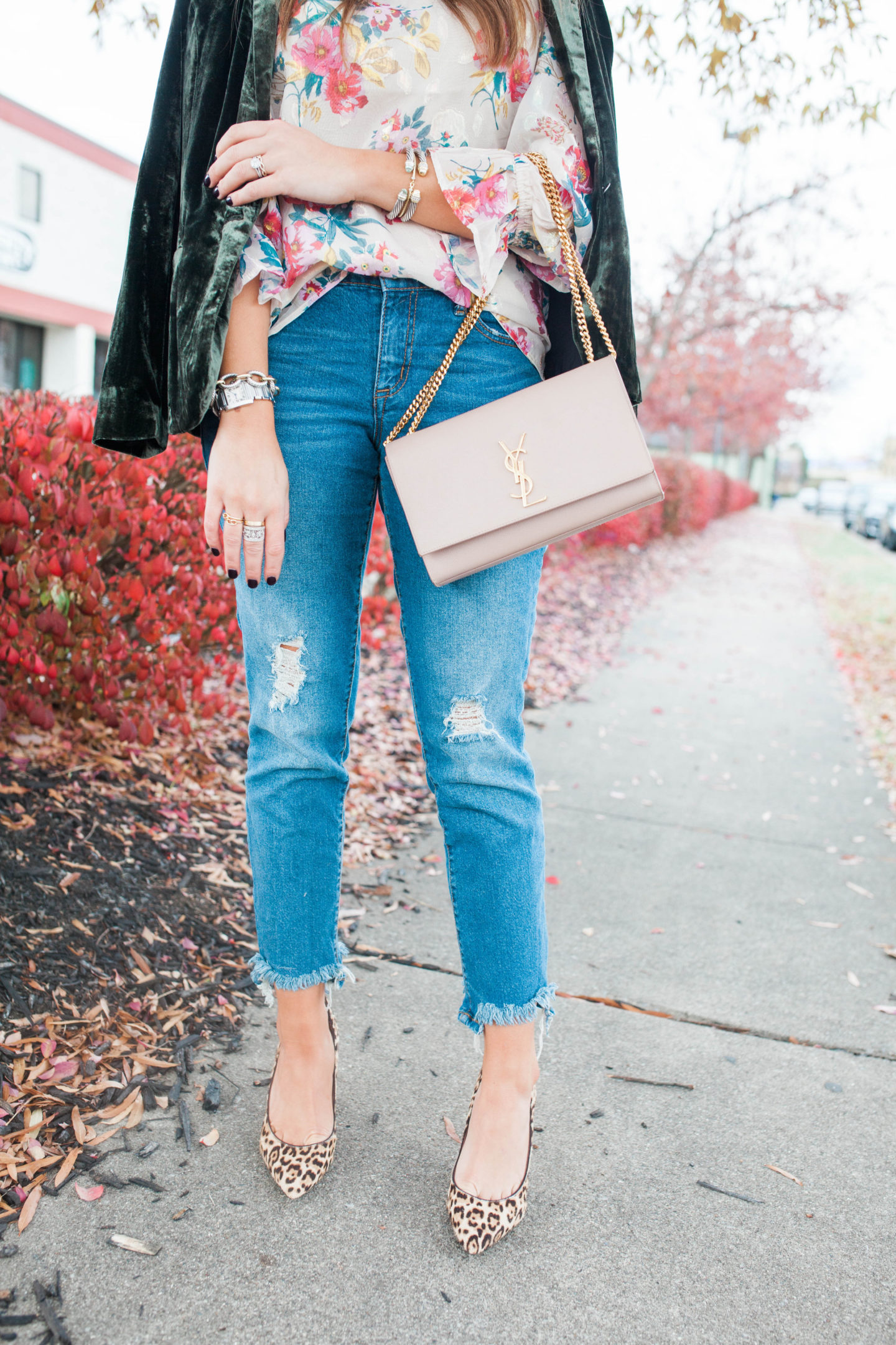 Leopard Pumps / Glitter & Gingham 