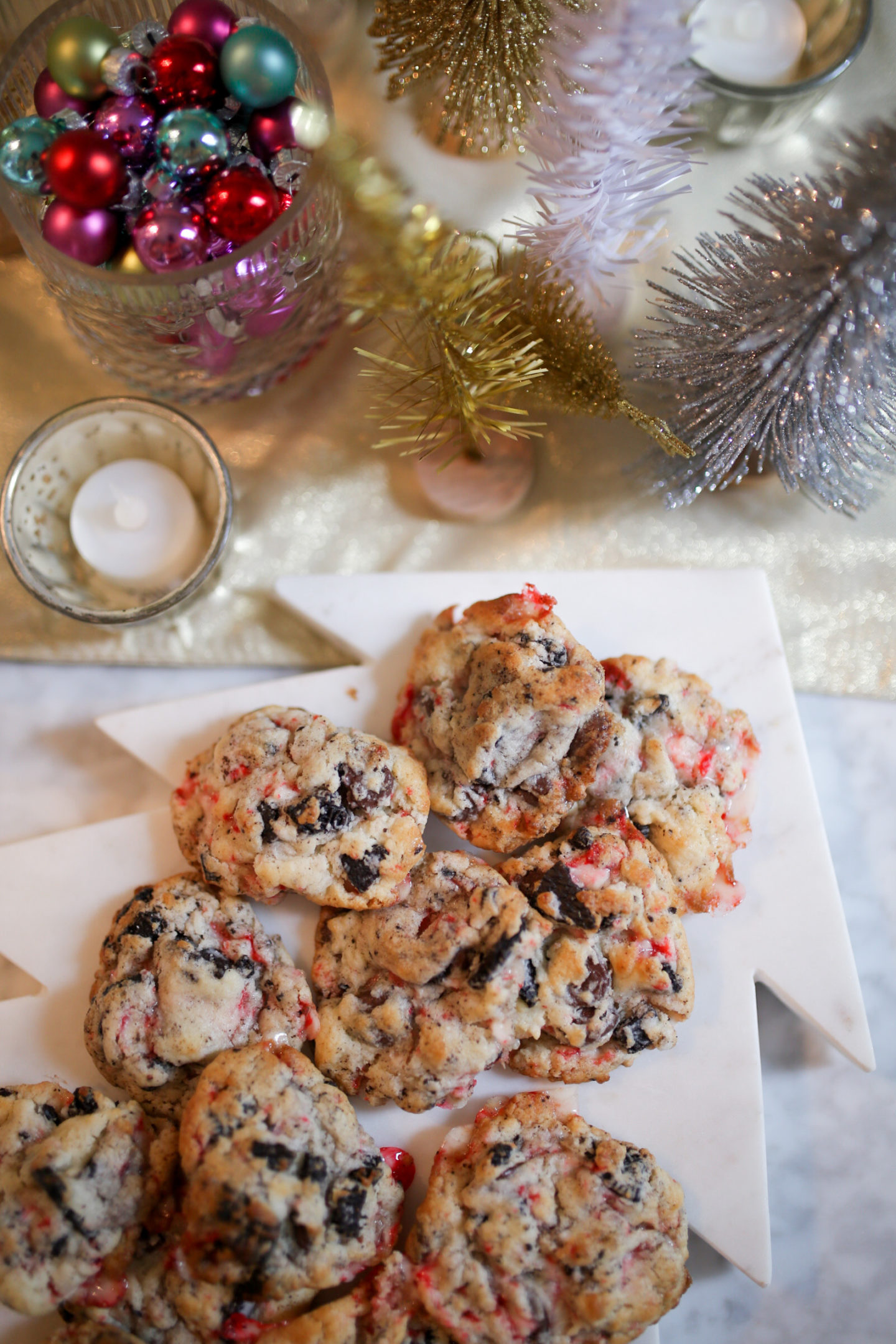 Peppermint Oreo Cookie Recipe / Glitter & Gingham 